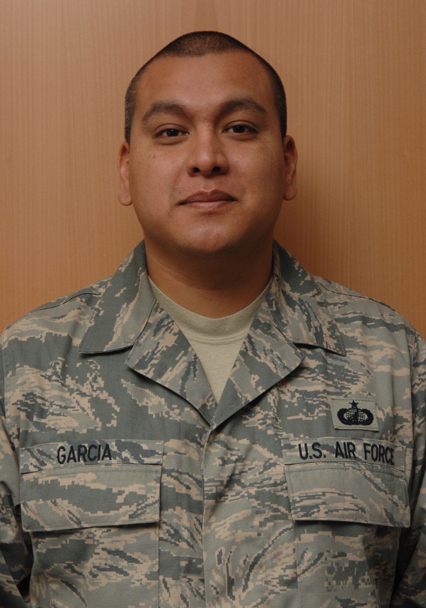 SPANGDAHLEM AIR BASE, Germany – Staff Sgt. Juan R. Garcia, 52nd Comptroller Squadron NCOIC Special Actions for Retirements and Separations, has been named the 52nd Fighter Wing's Top Saber Performer for the week of June 20-26.  (U.S. Air Force Photo by Airman Staci N. Miller)