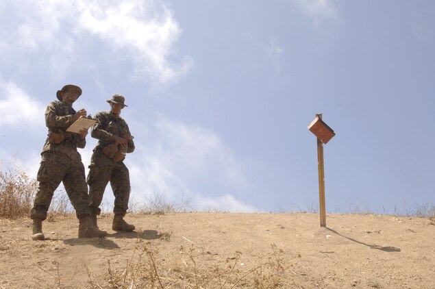 Two recruits stay behind to ensure their teammates head in the right direction toward their next point.