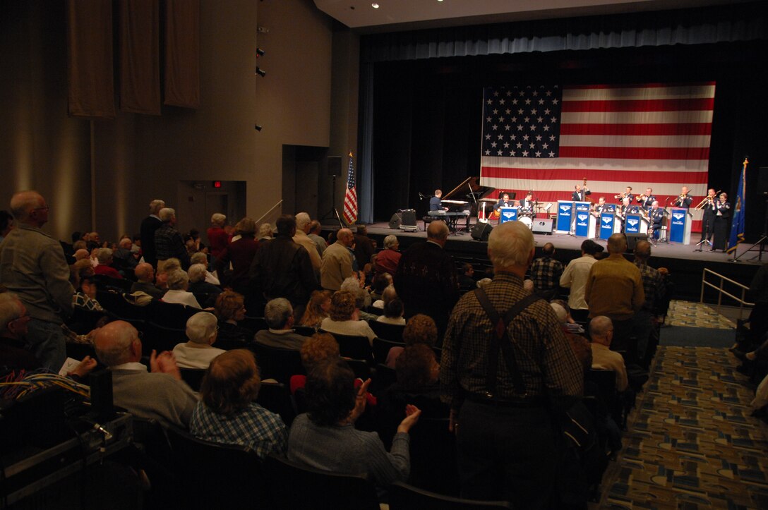 The Noteables honored Veterans in the audience at Iowa Western Community College on February 17th, 2008 with the playing of the Armed Service Songs.  This concert kicked off the group's Eastern Nebraska tour.