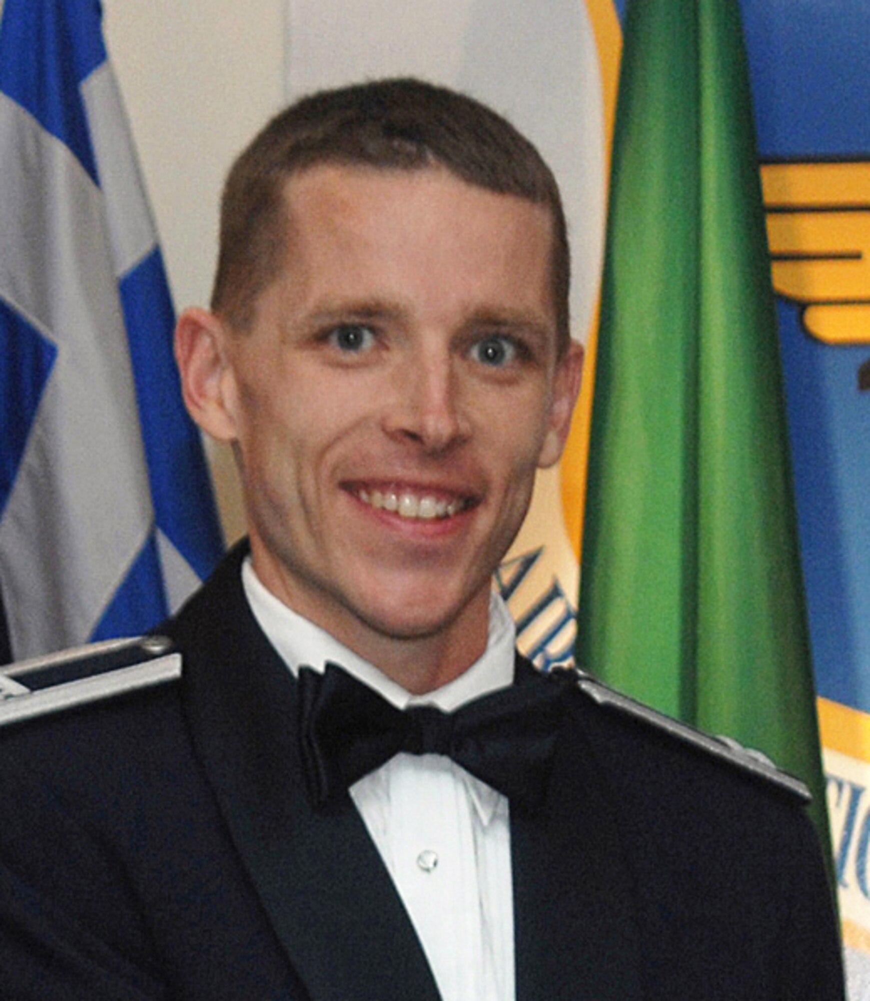 Capt. David Max is the 80th Flying Training Wing's Flight Commander of the Year. Captain Max, a flight commander at the 88th Fighter Training Squadron's Introduction to Fighter Fundamentals program, received the award March 1 at the wing's Annual Awards Banquet. (U.S. Air Force photo/Lou Anne Sledge)