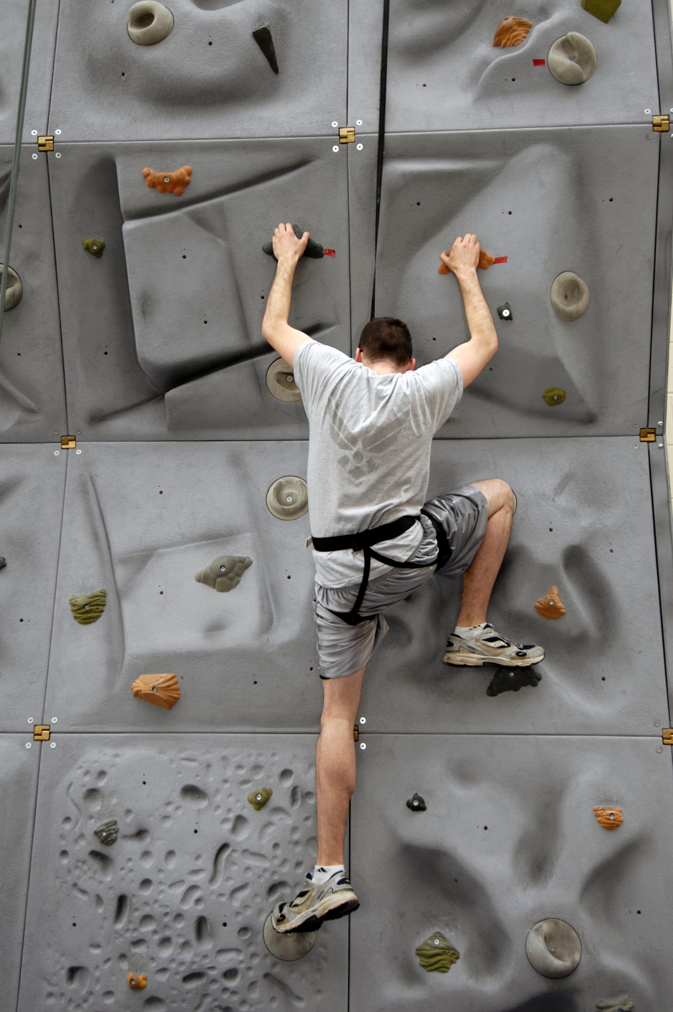 Climbing to new heights at the Sports and Fitness Center Hanscom Air Force Base Article Display