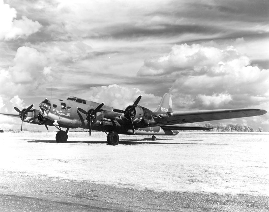 The "Alabama Exterminator II" B-17E 