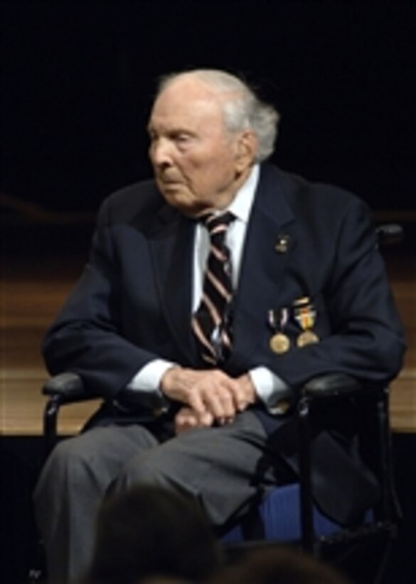 Frank Woodruff Buckles, age 107, was the guest of honor at a Pentagon ...