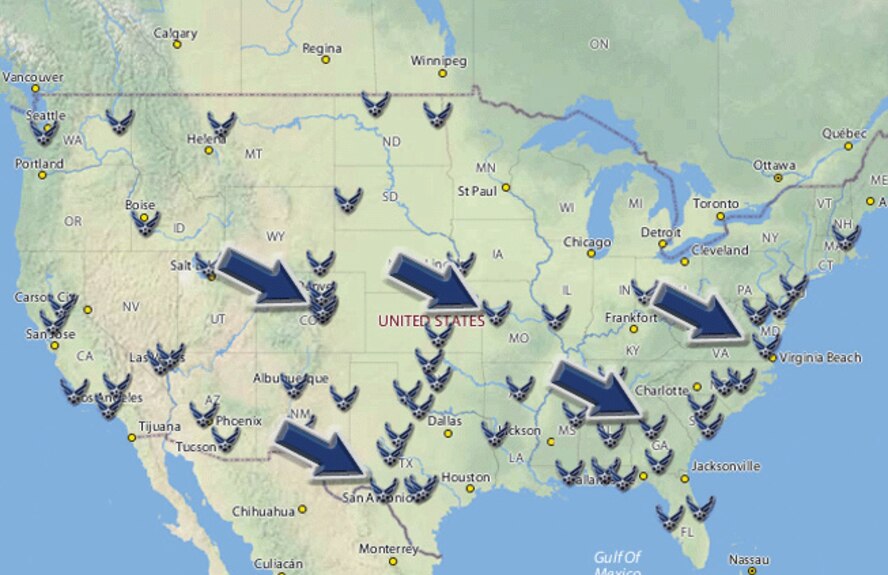 Under the Air Force-wide Installation Acquisition Transformation process, there will be five regional contracting centers across the United States directed by Air Force Material Command. Moody's center will be located at Warner Robins Air Force Base, Ga. 
