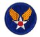 Hap Arnold Wings patch, the standard HQ Army Air Forces patch, was worn by most stateside personnel. (U.S. Air Force photo