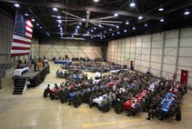 KUNSAN AIR BASE, South Korea -- Over 200 hundred Airmen attended the annual Maintenance Professional of the Year banquet here May 8.  Lieutenant General Terry Gabreski, Air Force Materiel Command vice commander, was the guest speaker for the MPOY banquet showcases outstanding Airmen and civilians who distinguish themselves in a number of categories within the 8th Maintenance Group.  (U.S. Air Force photo/Senior Airman Steven R. Doty)