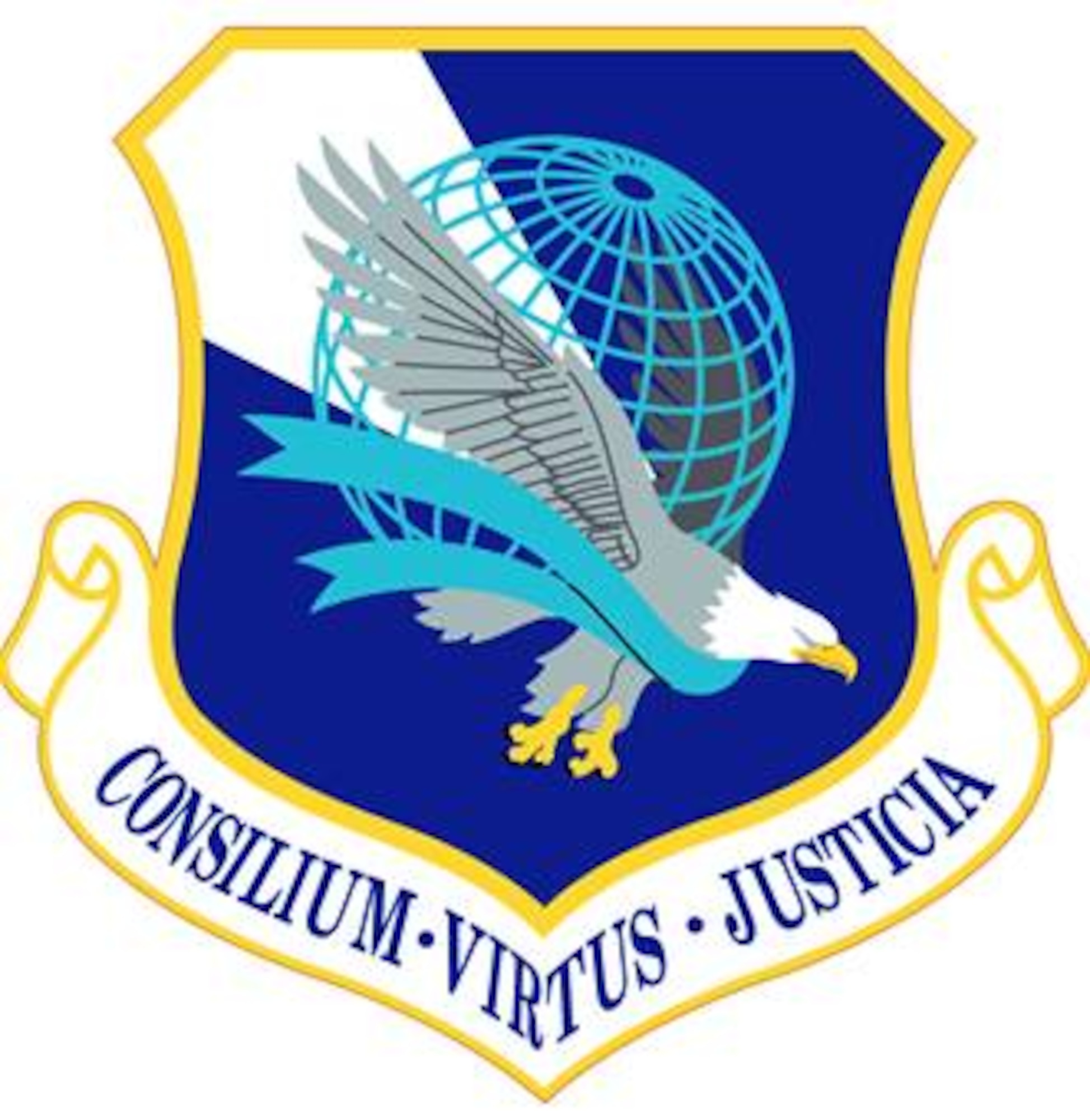 Air Force Legal Operations Agency (Color). Image provided by the Air Force Historical Research Agency. In accordance with Chapter 3 of AFI 84-105, commercial reproduction of this emblem is NOT permitted without the permission of the proponent organizational/unit commander. The image is 7x7 inches @ 300 ppi. 