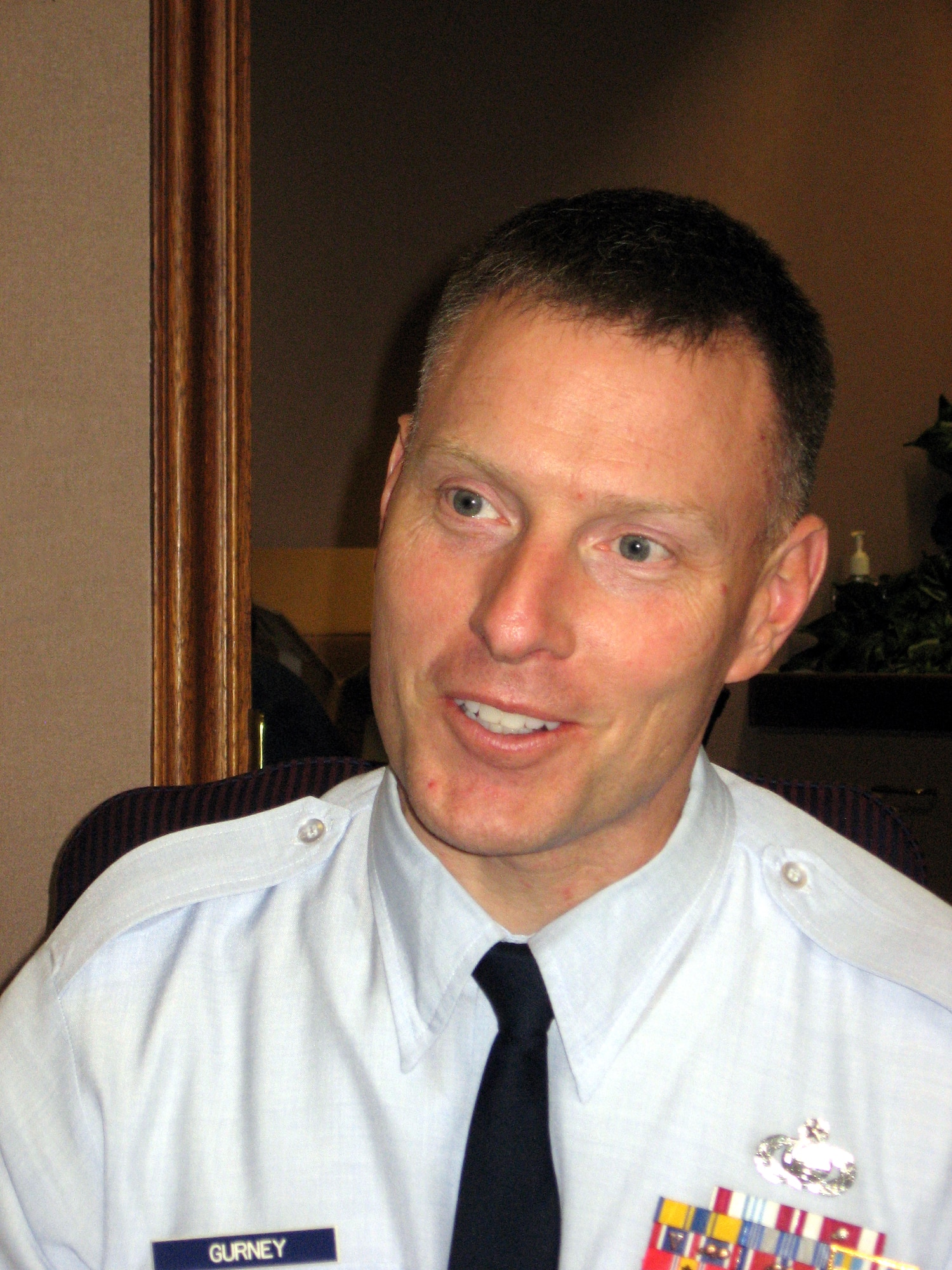 Chief Master Sergeant William C. Gurney is Air Force Materiel Command’s seventh command chief. (Air Force photo by John Scaggs)

