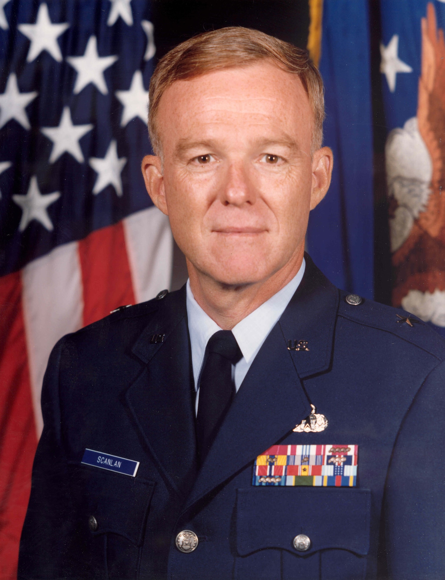 Brigadier General Thomas J Scanlan Jr Air Force Biography Display