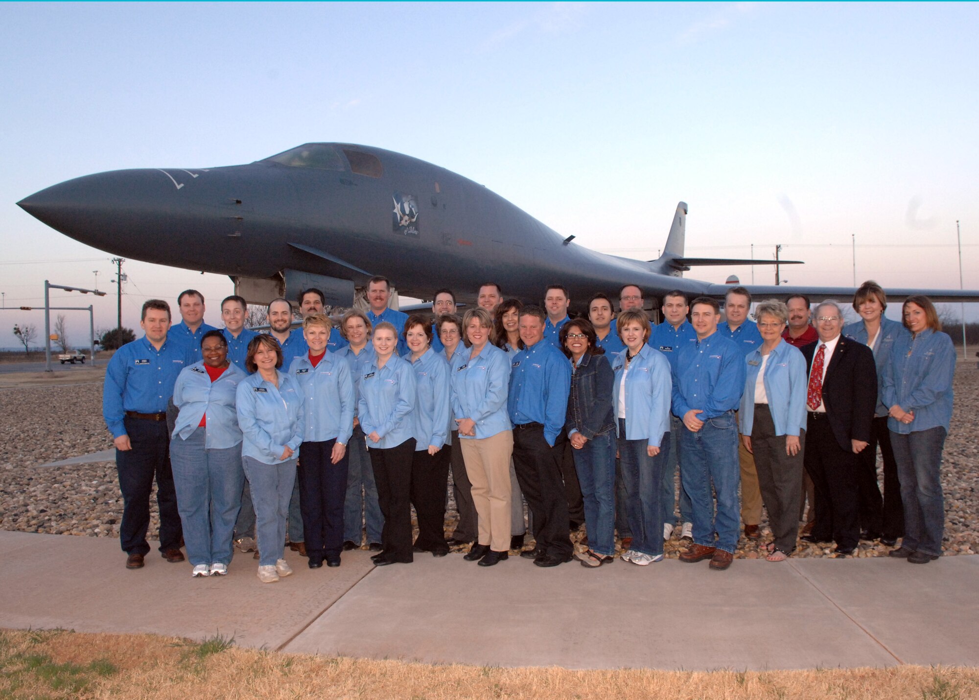 DYESS AIR FORCE BASE, Texas -- Business and community leaders from the local area visited Dyess March 14 as part of Leadership Abilene. The tour allowed the local leaders to be more acquainted with operations here. (U.S. Air Force photo by Airman 1st Class Stephen Reyes)
