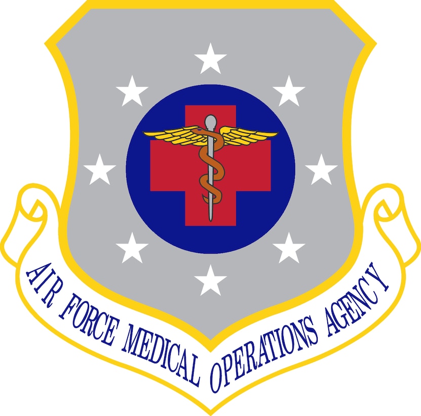 Air Force Medical Operations Agency Shield (Color)
