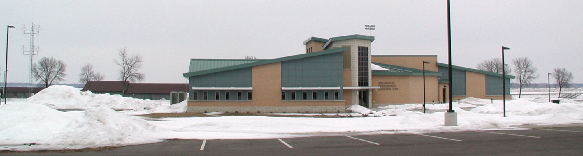 080312-F-1623F-012
A new squadron operations building was recently built at Volk Field Air National Guard Base, Wis., where Airmen from the 931st Air Refueling Group are scheduled to participate in an readiness exercise in April.