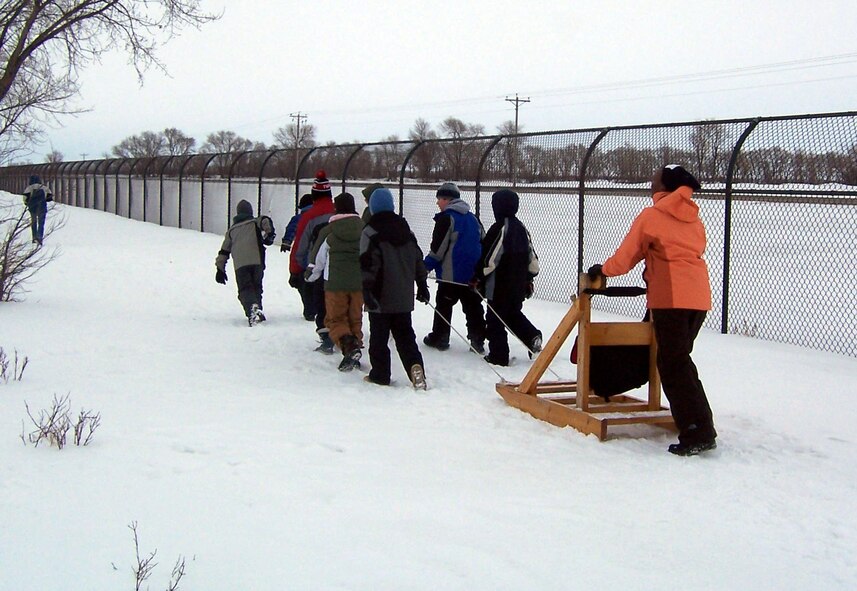 Twining Middle School sixth graders held their annual Iditarod on March, 4 with parents and students cheering on the six teams.  Using Alaska's 1,000 mile race as a guide, the students learned about math, social studies and reading. They also learned about being trustworthy, respectful, caring and responsible citizens.  The race simulated the real race in many ways and emphasized cooperation amongst teammembers.  There were six teams with 'mushers' and 'doggies' working together to meet all six checkpoints. (Courtesy photo)