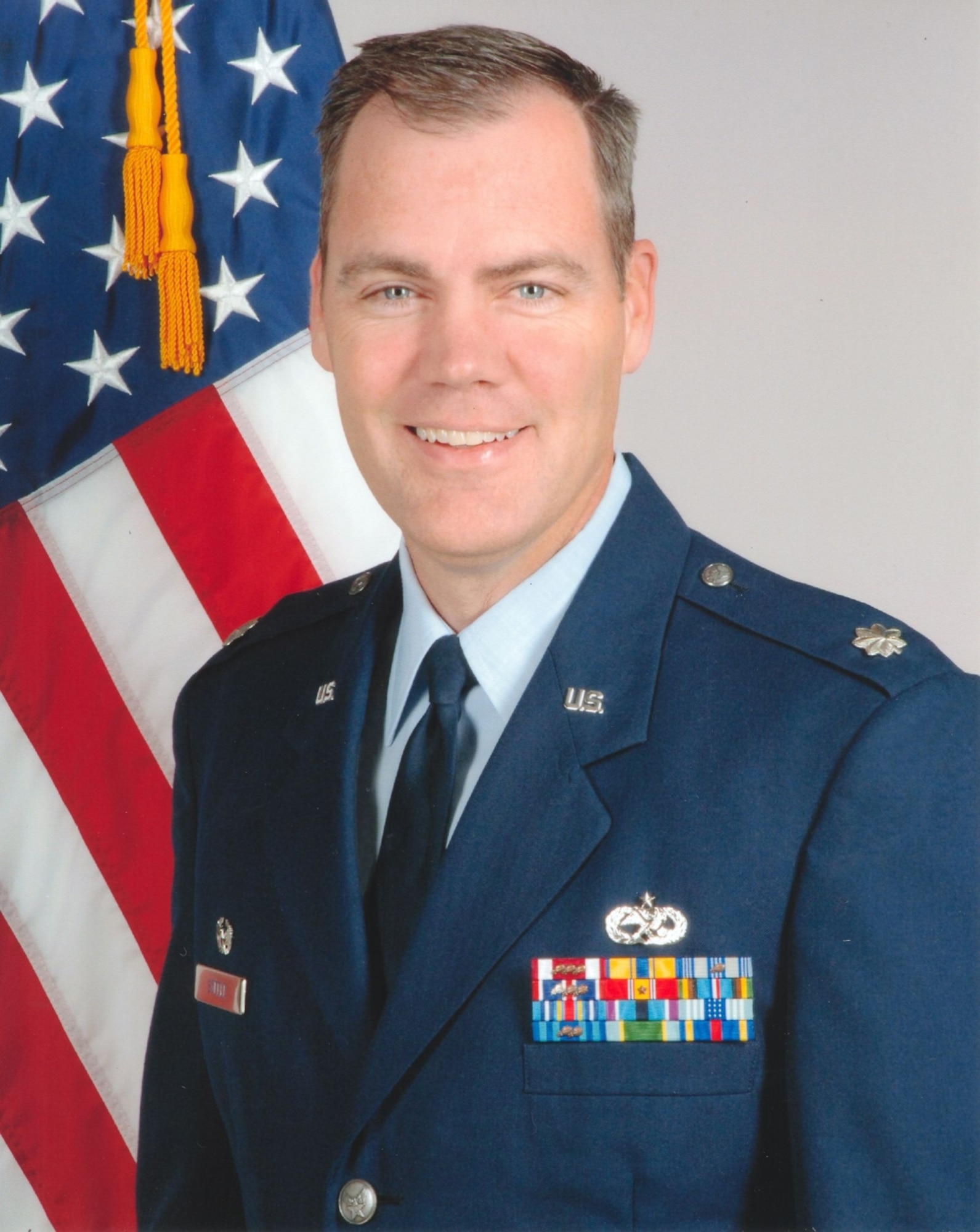 Lt. Col. Darrell Steele, 552nd Aircraft Maintenance Squadron, commander