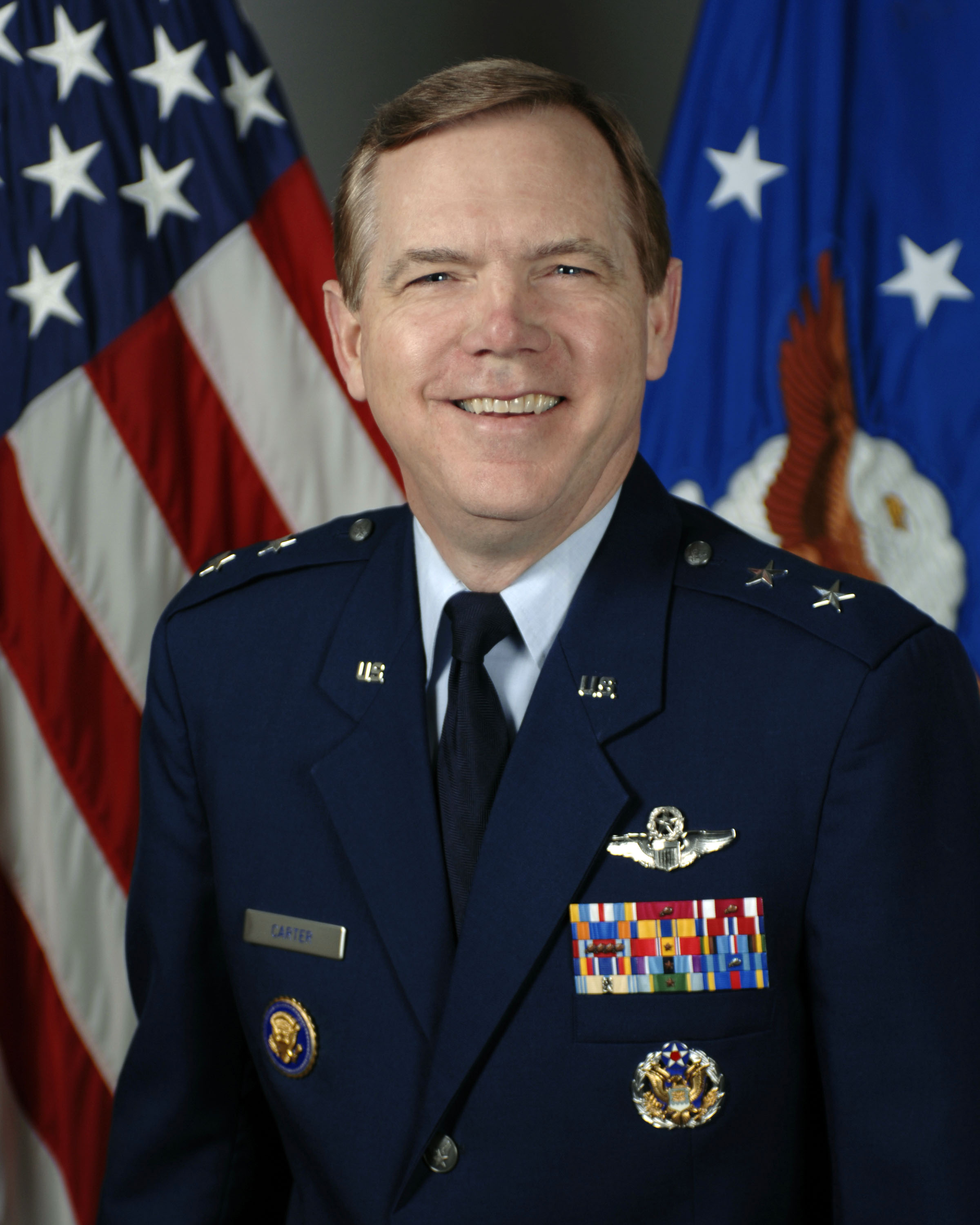 MAJOR GENERAL THOMAS L. CARTER > U.S. Air Force > Biography Display