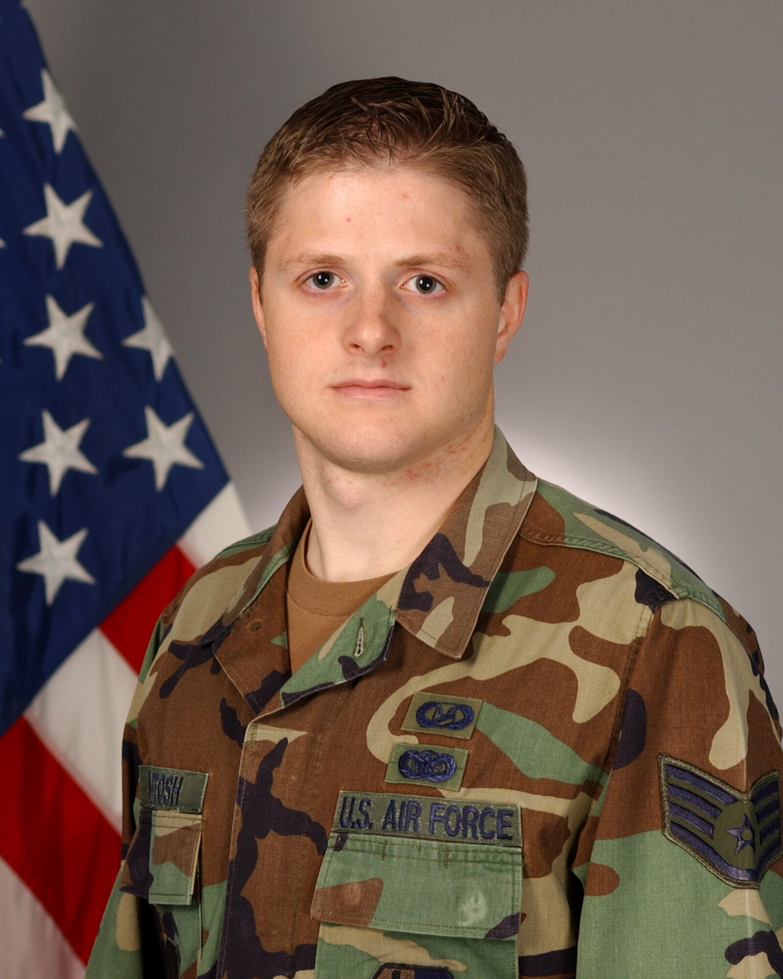 SPANGDHALEM AIR BASE, Germany -- Staff Sgt. John McIntosh, 52nd Fighter Wing Chapel NCOIC chapel resources, has been named the 52nd Fighter Wing's Top Saber Performer for the week of March 21-27. (Courtesy photo)  
