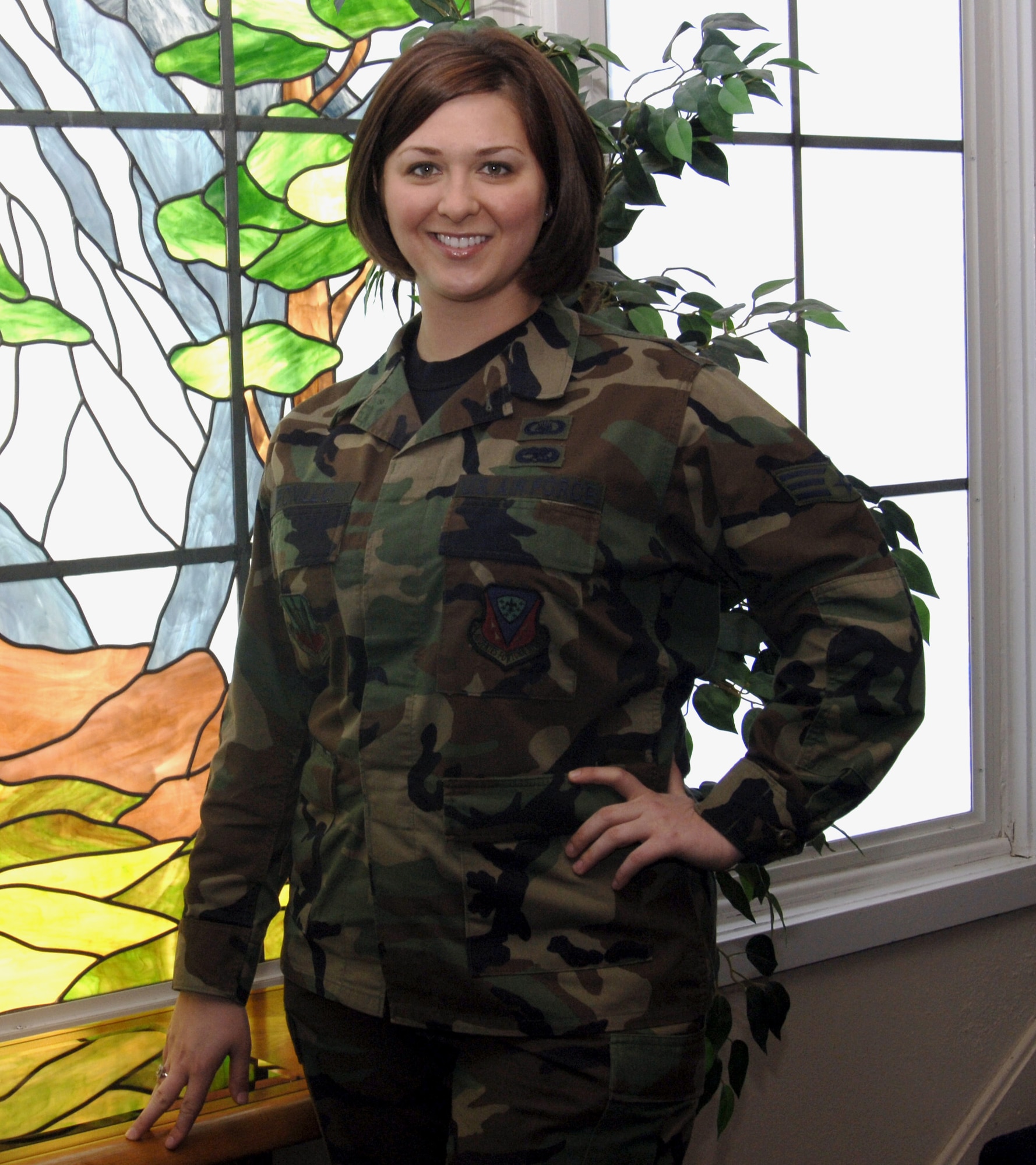MOUNTAIN HOME AIR FORCE BASE, Idaho -- Senior Airman Aimee Bonillo serves as a chaplain assistant for the 366th Fighter Wing. (U.S. Air Force photo/ Senior Airman Megan P. Lyon) 

