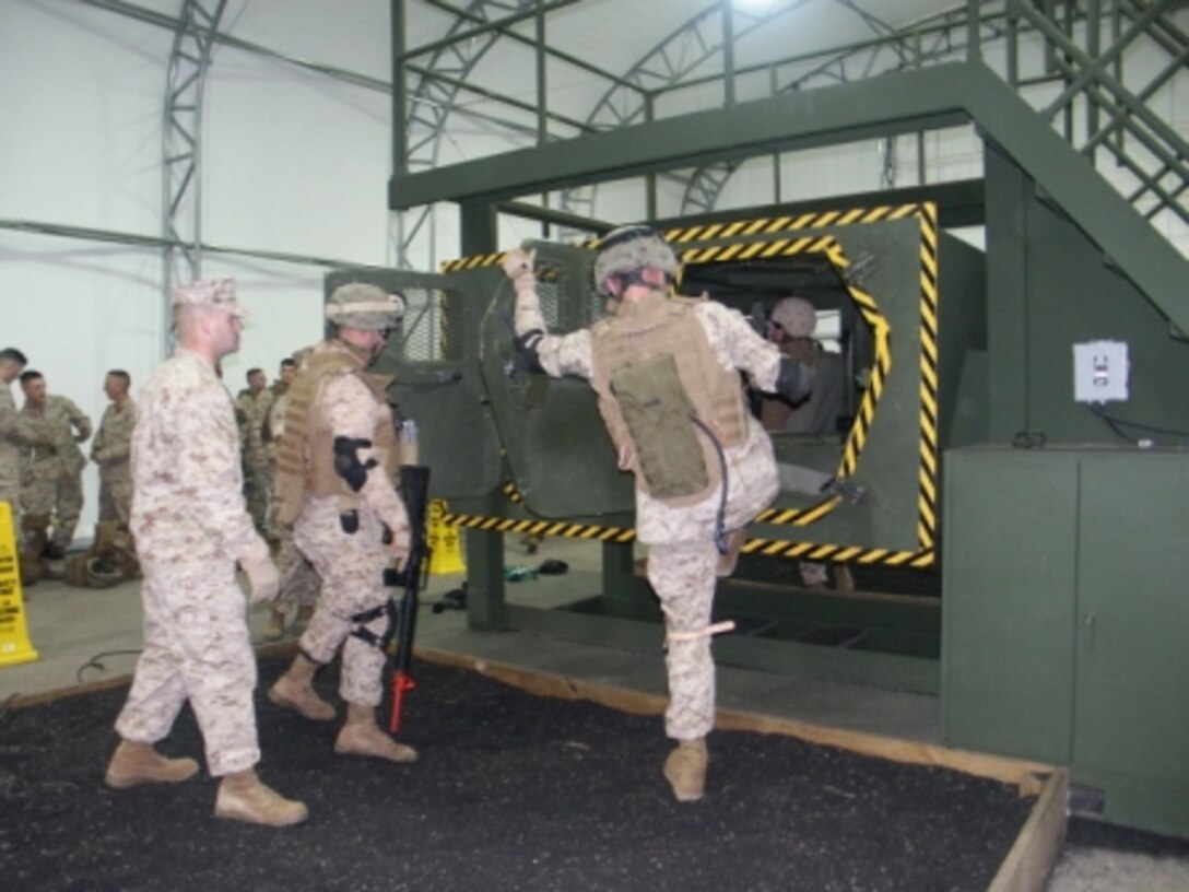 Marines training in HEAT.