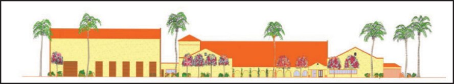 This concept drawing of the new deployment processing facility, passenger terminal and airfield operations center is one of the projects that is expected to be built after the Norwalk Defense Fuel Supply Point is turned over to the highest bidder. (Drawing provided to 452 AMW/PA) 