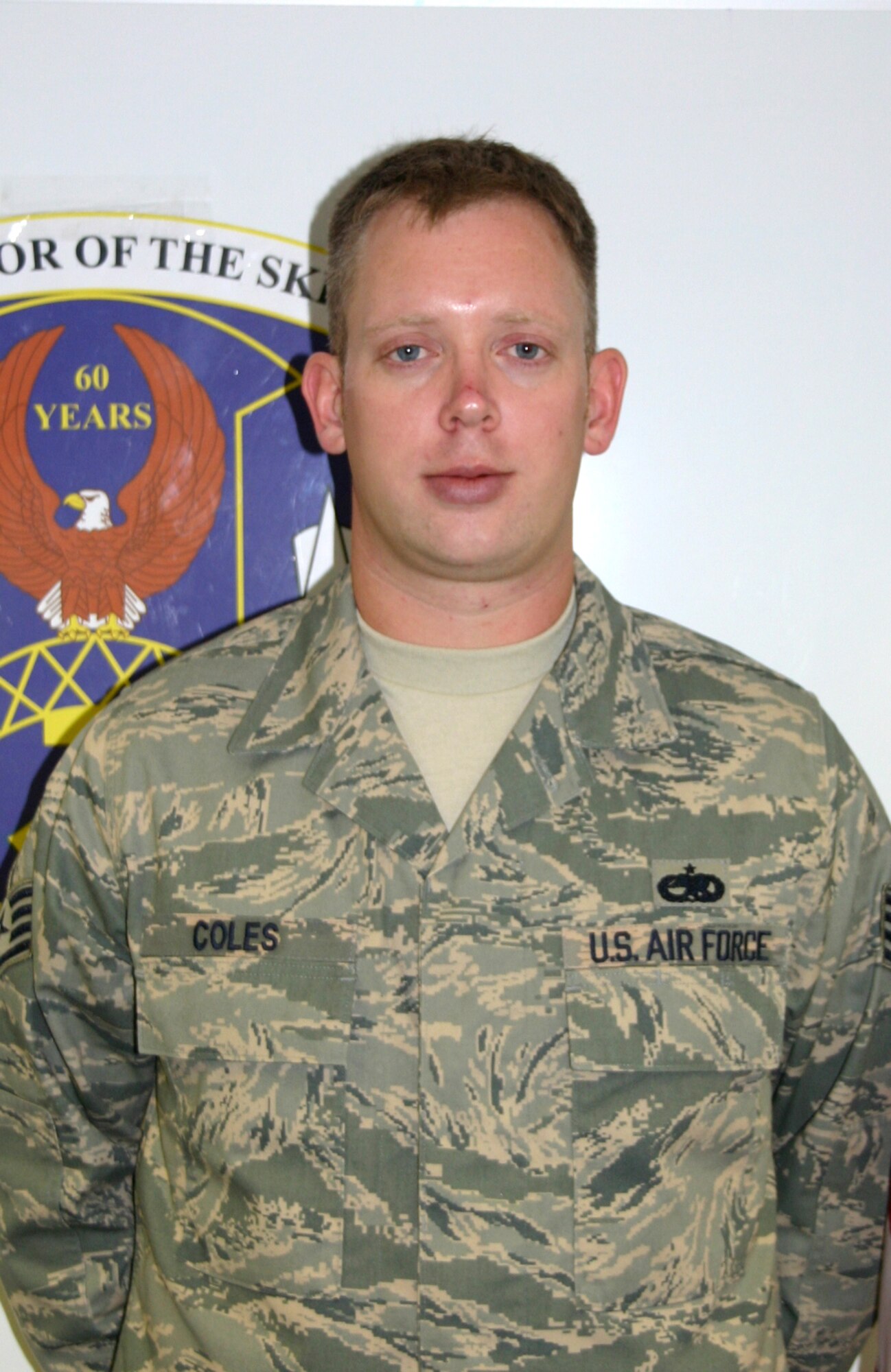SPANGDHALEM AIR BASE, Germany -- Staff Sgt. David Coles, 606th Air Control Squadron ground radar systems craftsman, has been named the 52nd Fighter Wing's Top Saber Performer for the week of March 28-April 3. (Courtesy photo)