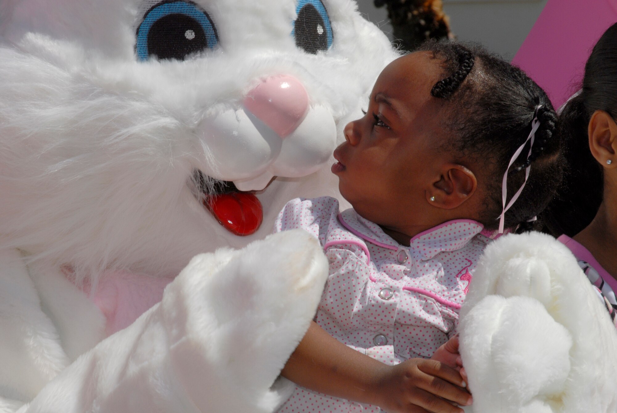 A petting zoo, magic show, Easter egg hunt and visit from the Easter Bunny were all part of the annual Easter celebration on Fort MacArthur March 22. (Photo by Joe Juarez)