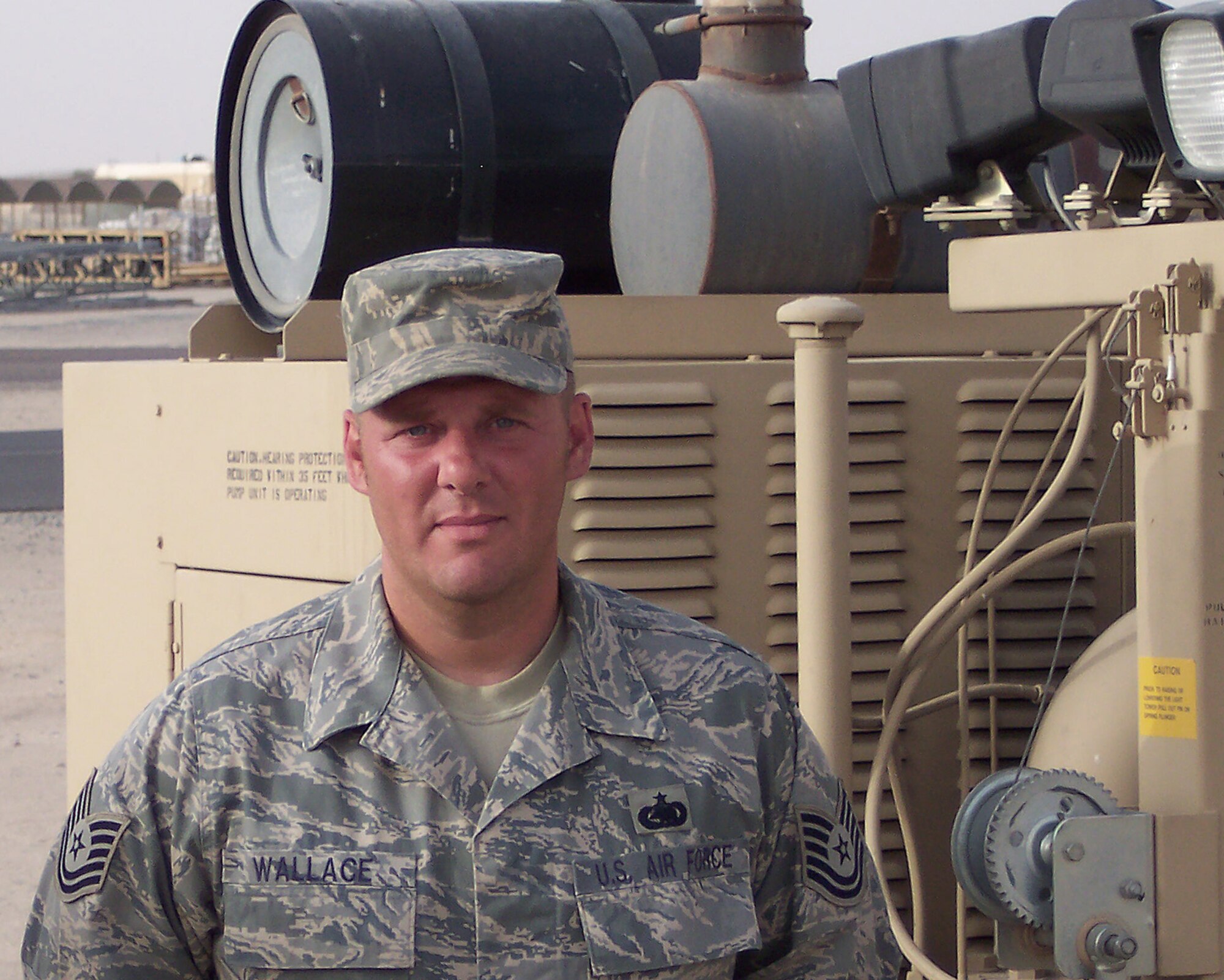 SOUTHWEST ASIA -- Technical Sgt. Dennis Wallace (U.S. Air Force courtesy photo)
