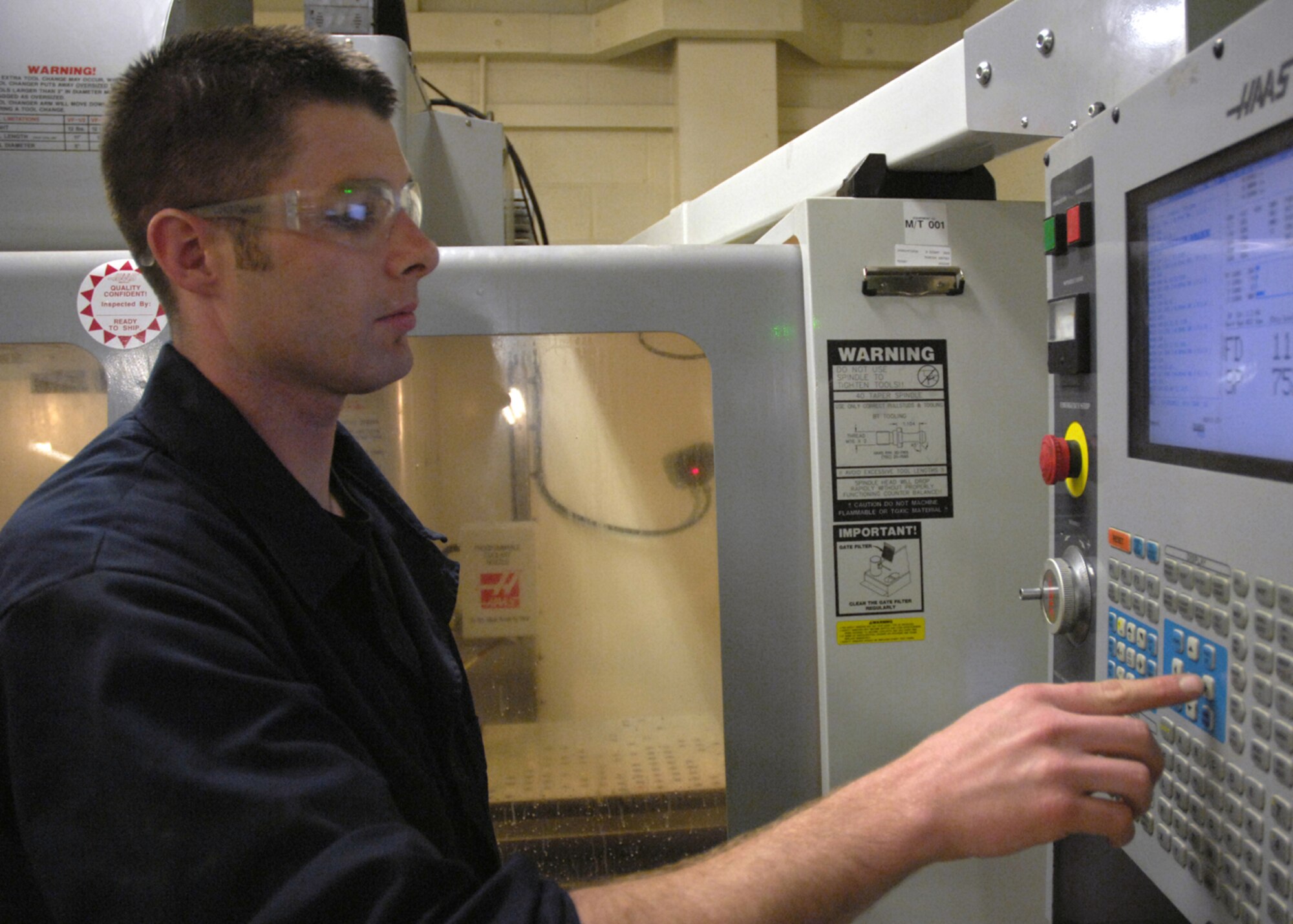 Senior Airman Kevin Parnell, 48th Equipment Maintenance Squadron aircraft metals technology journeyman, was nominated for the Liberty spotlight by his chain of command because he practices the Air Force core value of "Excellence in all we do."