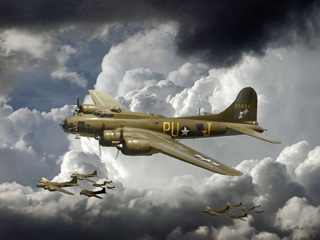 B-17 Lady Luck, 303 Bomber Group