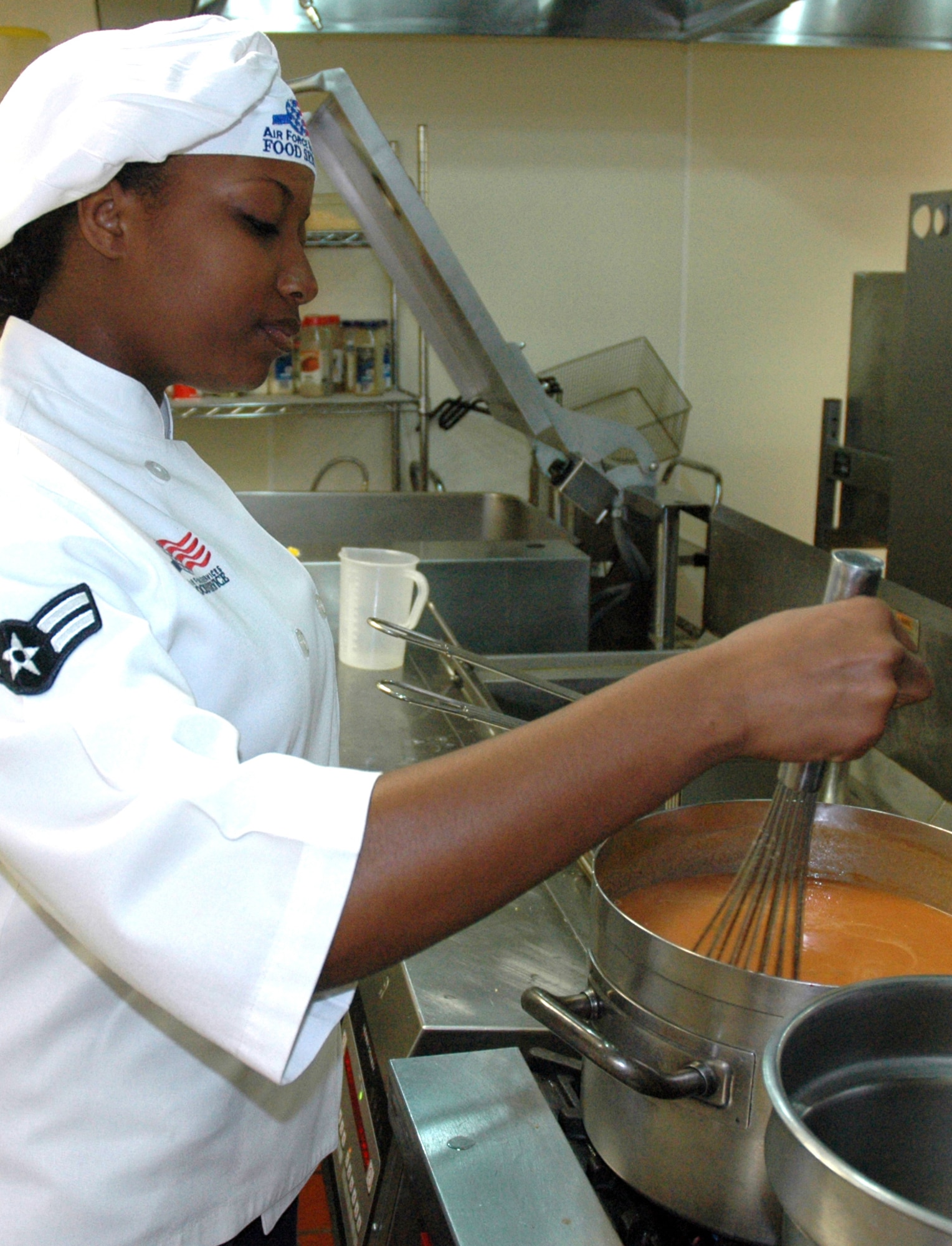 EGLIN AIR FORCE BASE, Fla. -- Airman 1st Class Lydia Paige, 96th Services Squadron food service worker recently won the 2008 Hennessy Award multiple-facility category.