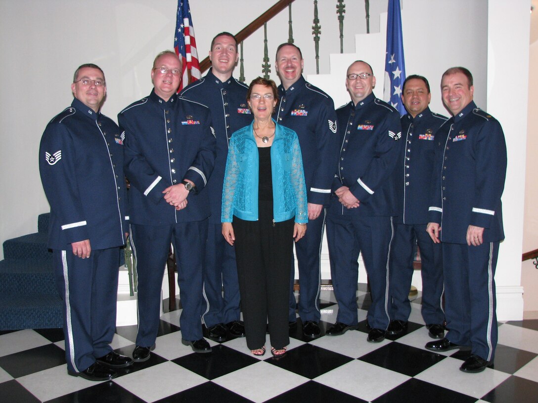 Alaska Brass and US Consul-General, Judith Fergin