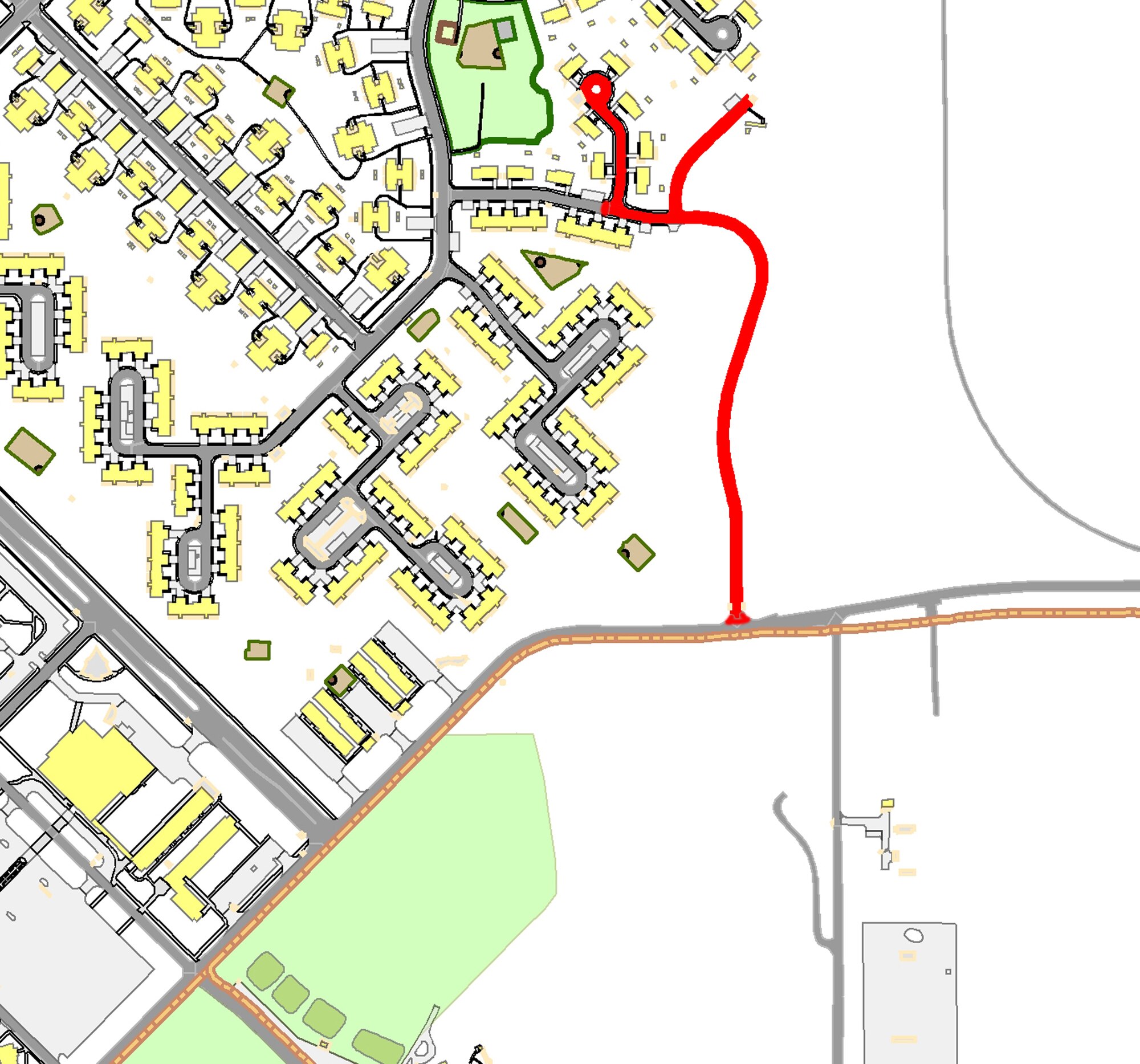 Mitchell Street, east of Westover Street, closed May 5 due to new housing construction. The road closure is permanent. Members seeking access to this portion of base will be re-routed through Selfridge and Otis Streets. Stay with www.peterson.af.mil for the latest in base housing and construction news. (U.S. Air Force graphic) 