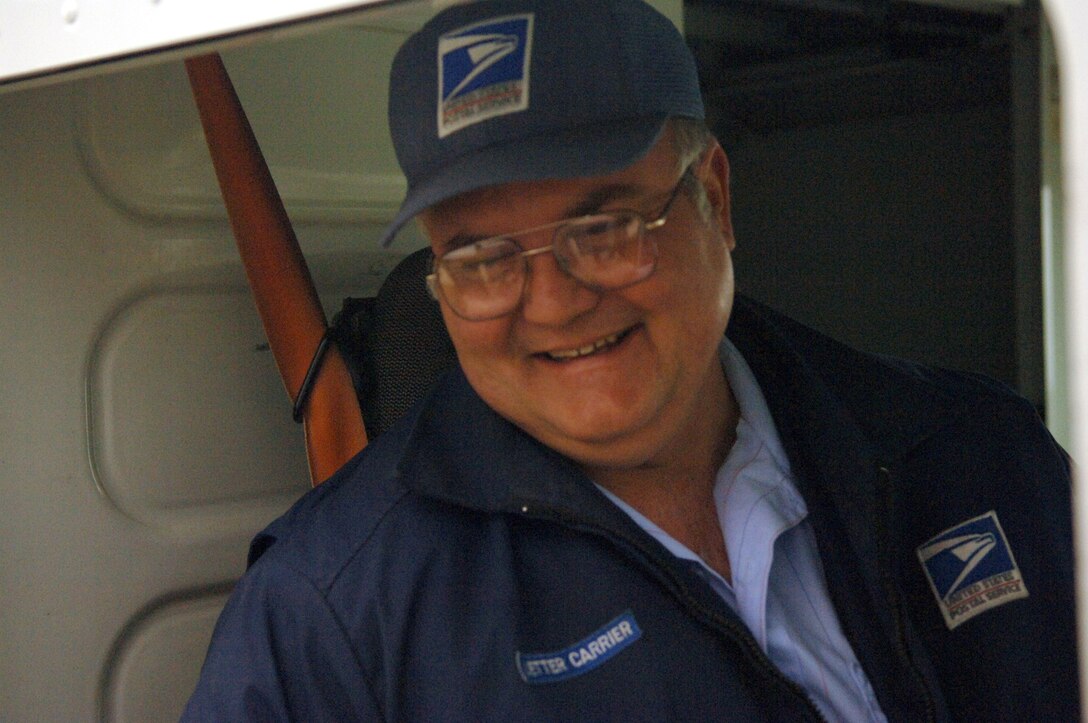 Craig Fountain, United States Postal Service city carrier, works part time helping to ensure the Ellsworth receives correspondence as quickly as possible. The cost of this service will change May 12.