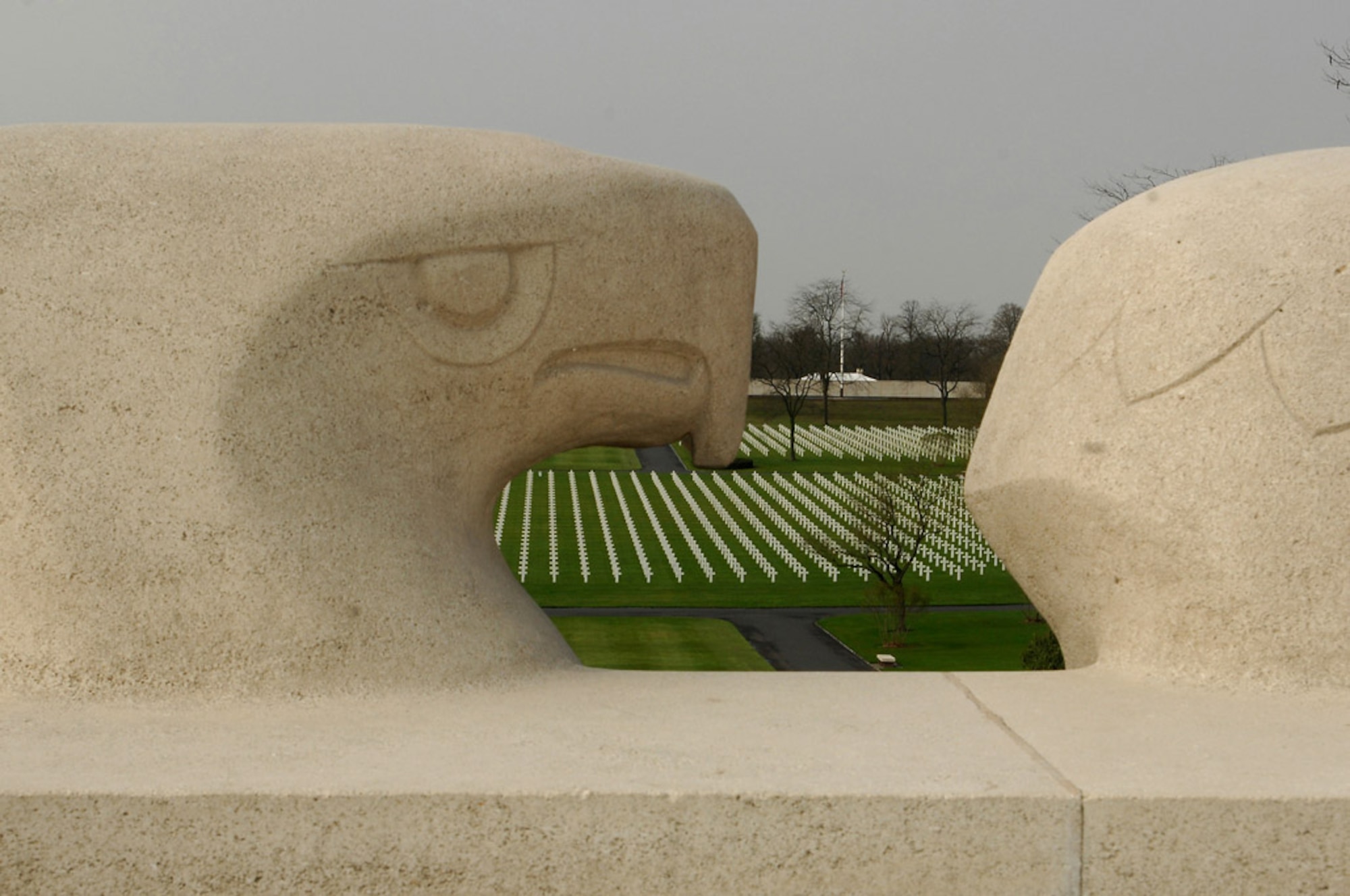 More than 10,000 Americans are buried at the Lorraine American Cemetery in St. Avold, France, where a memorial service takes place at 11 a.m. May 25. (U.S. Air Force photo/Airman 1st Class Kenny Holston) 

