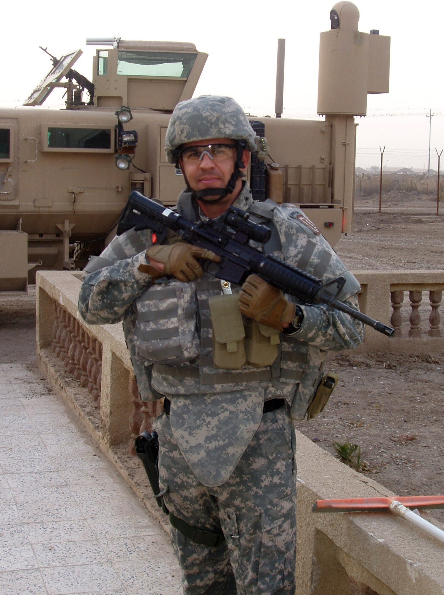 Master Sgt. David Larriva, Explosive Ordnance Disposal unit superintendent here, was selected as Air Force Materiel Command's Senior Noncommissioned Officer of the Year. Sergeant Larriva was chosen from the 11 nominees recommended by leaders in each of their chains of command and respective centers in the command. He will represent AFMC in the Air Force's Twelve Outstanding Airmen of the Year and First Sergeant of the Year competitions. (Courtesy photo)