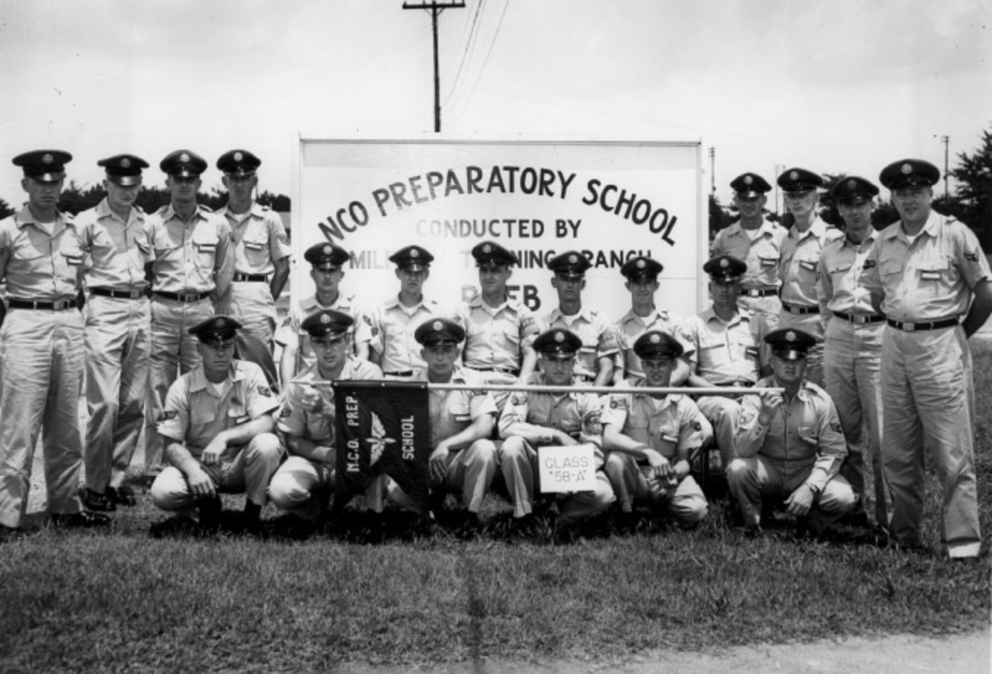 The first class poses for a group shot. Courtesy photo