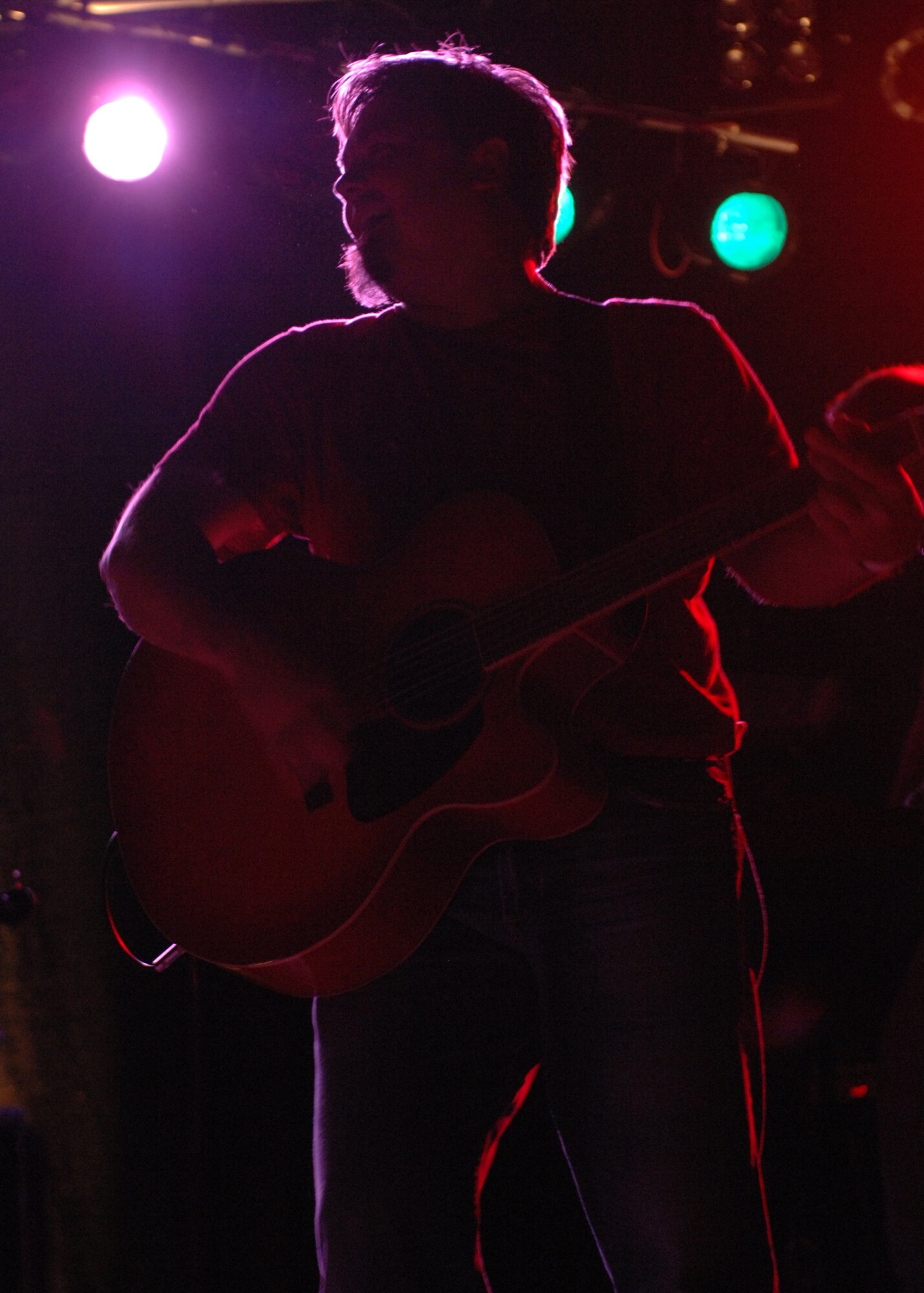 SPANGDAHLEM AIR BASE, Germany- Edwin McCain performed live at the Skelton Memorial Fitness Center May 9, 2008.  After the Concert Edwin was gracious enough to stick around and sign autographs and CDs for the crowd. (U.S. Air Force Photo/Airman 1st Class Jenifer Calhoun)
