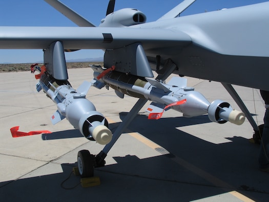 MQ-9 Reaper UAV drops first GPS-guided weapon > Wright-Patterson AFB ...