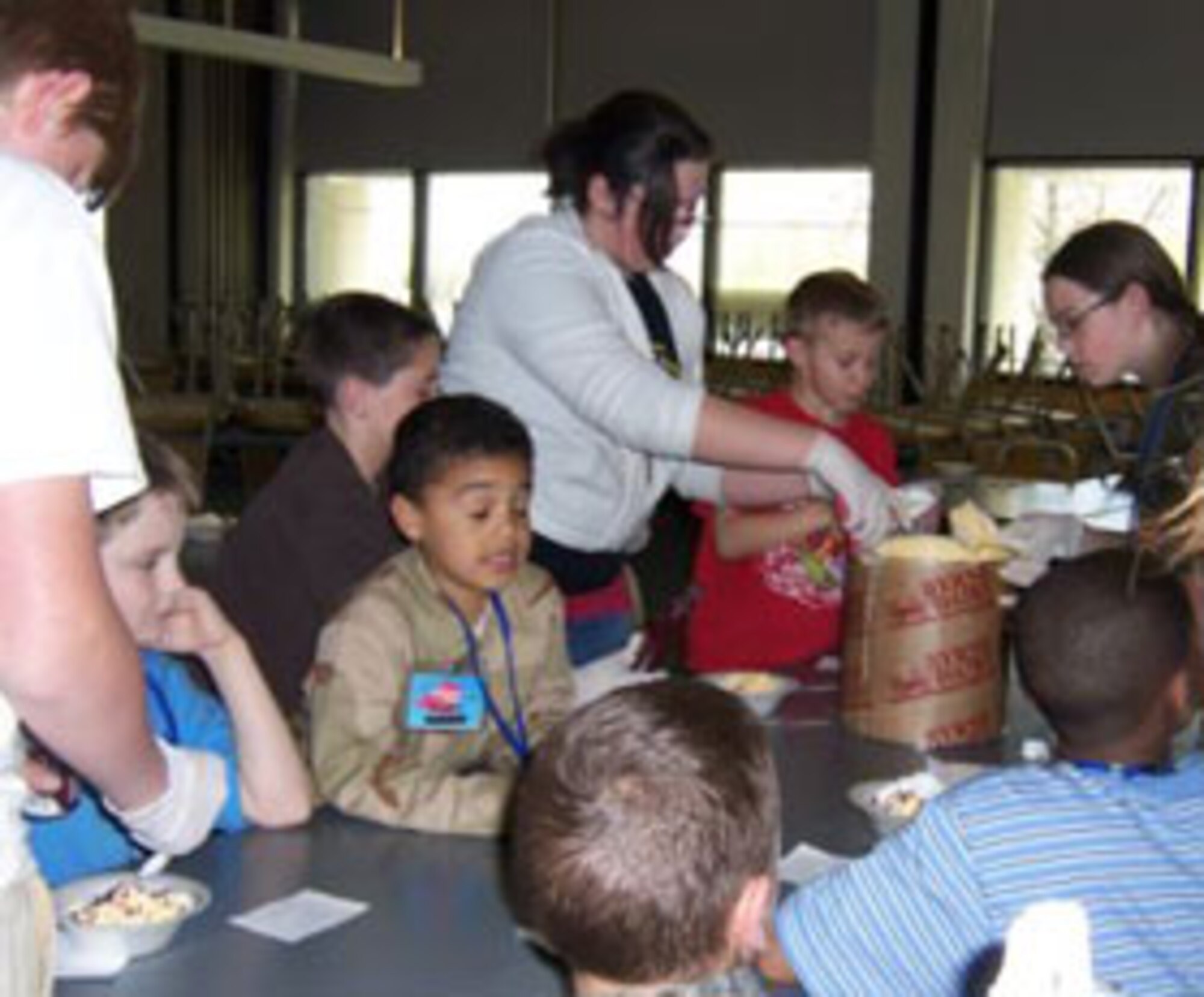 Team building activity- making ice cream sundaes