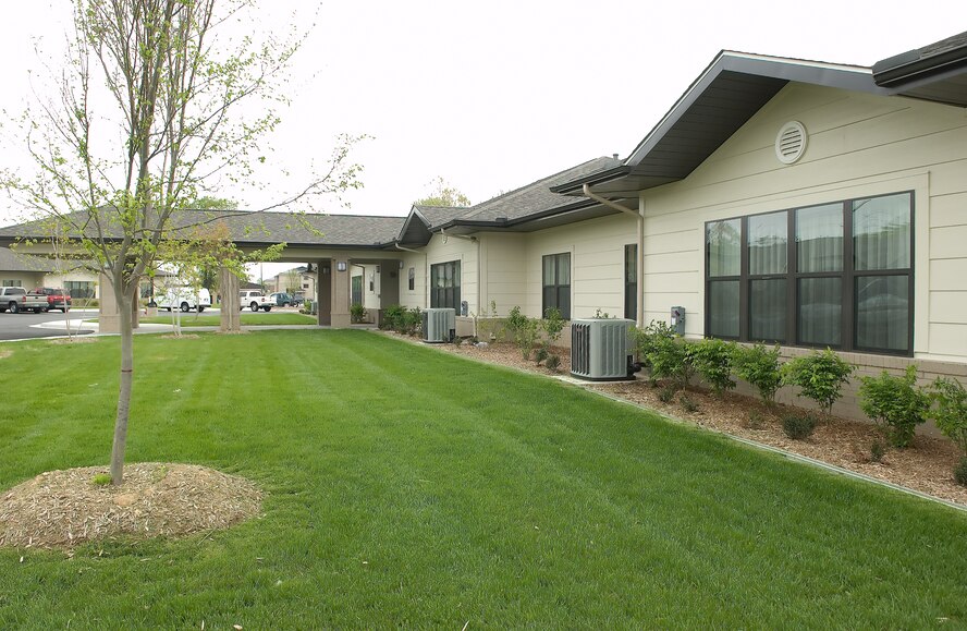 Dover Air Force Base opened a brand-new temporary lodging facility May 2.  The new TLF includes 10 one-bedroom and 10 two-bedroom units for families to stay in when they are moving to or from Dover AFB.  (U.S. Air Force Photo/Jason Minto)