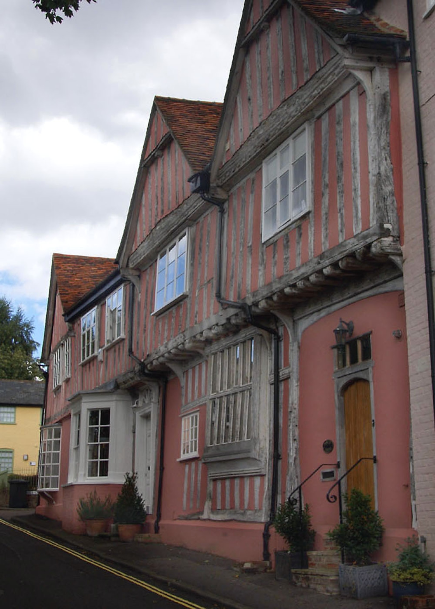 Suffolk pink is a popular color. (U.S. Air Force photo by Judith Wakelam)