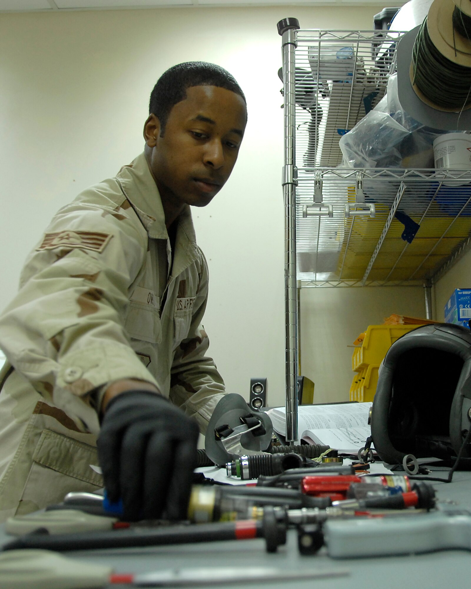 SOUTHWEST ASIA -- Staff Sgt. Jon Owens (U.S. Air Force photo/Tech. Sgt. Michael O'Connor)