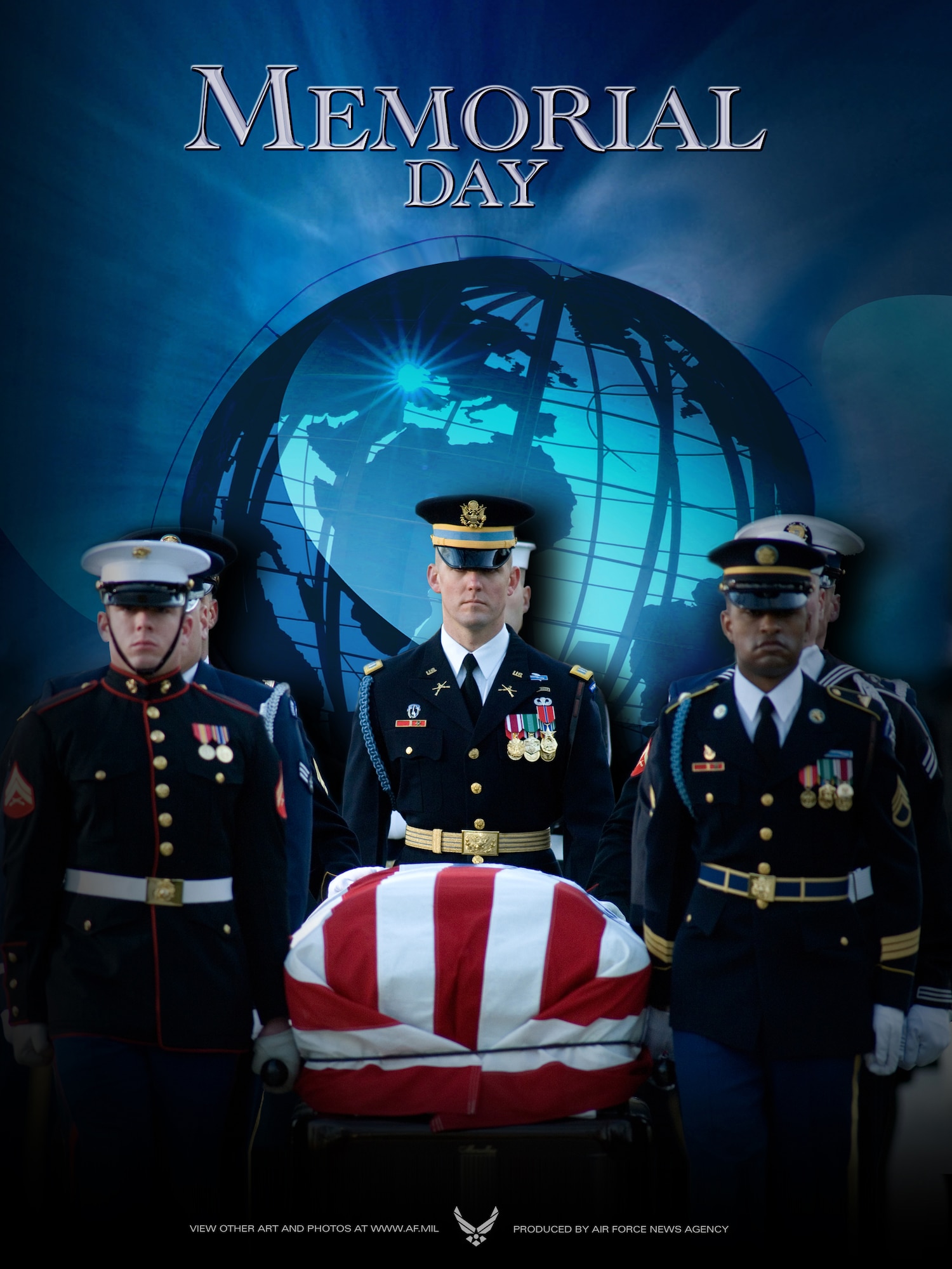 2008 Memorial Day Poster  (Poster created by Virginia Reyes; U.S. Air Force photo/Tech. Sgt. Cecilio M. Ricardo Jr.)