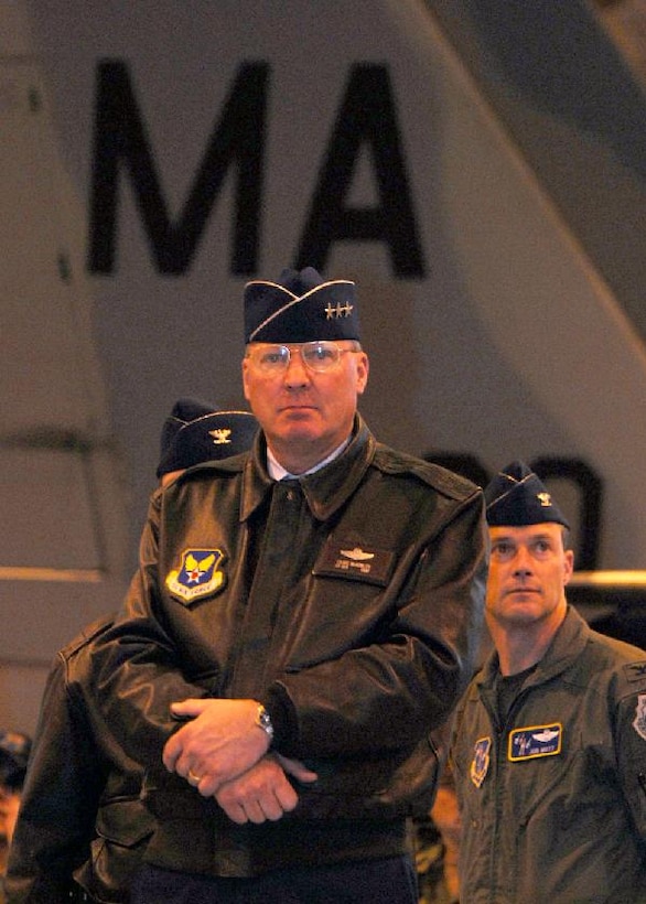The 104th Fighter Wing of Barnes Air National Guard Base was honored by a visit from Lt. Gen. Craig McKinley, director of the Air National Guard, on April 5. 