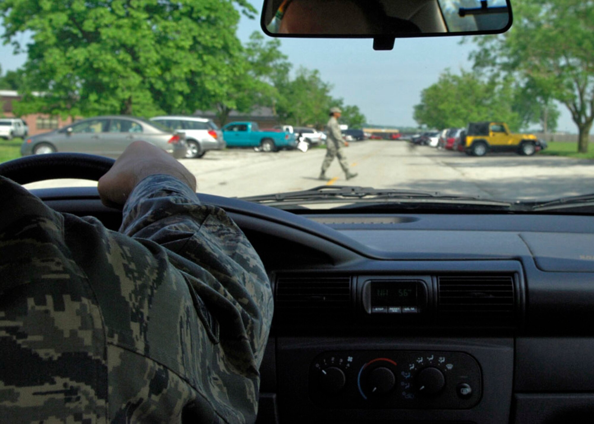 SCOTT AIR FORCE BASE, Ill. – Air Mobility Command Commander Gen. Arthur J. Lichte is stressing vehicle safety and looking out for fellow Airmen during this year’s 101 Critical Days of Summer campaign. (U.S. Air Force photo/Airman 1st Class Wesley Farnsworth)