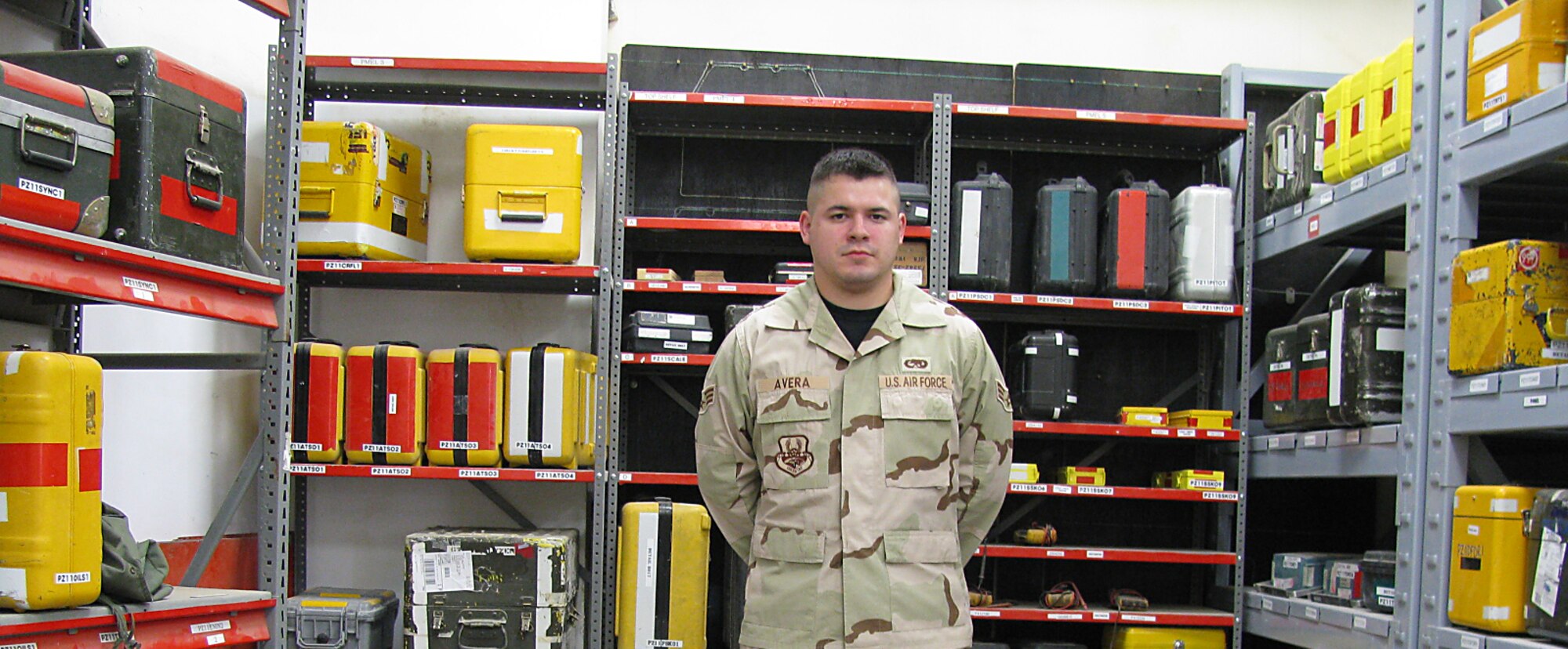 SOUTHWEST ASIA -- Senior Airman Paul Avera Jr. (U.S. Air Force courtesy photo)