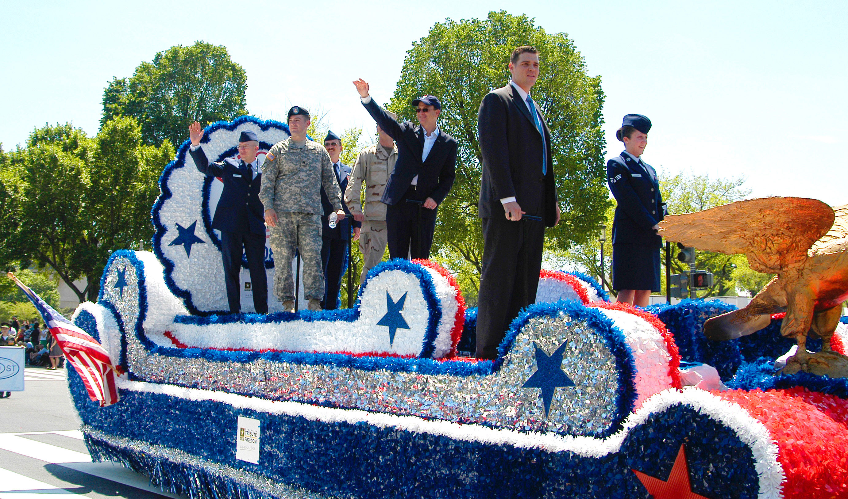 AFOSI agent serves as grand marshall in National Memorial Day parade