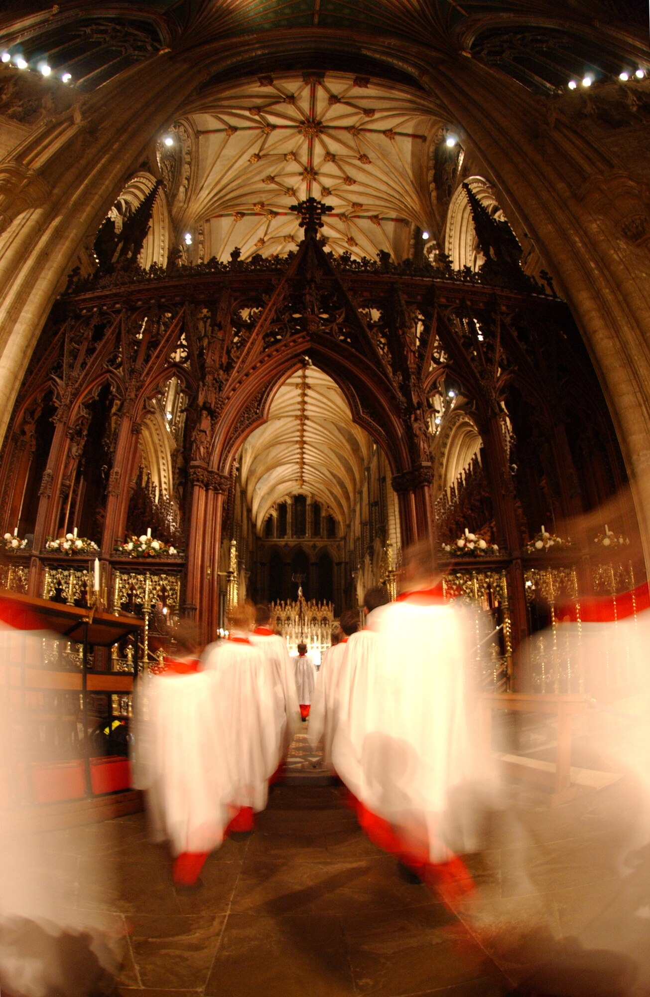 The Ely Cathedral Boys' Choir is scheduled to perform at the Base Chapel June 1 during the 9:30 a.m. Protestant service and the 11 a.m. Catholic Mass. (U.S. Air Force file photo)