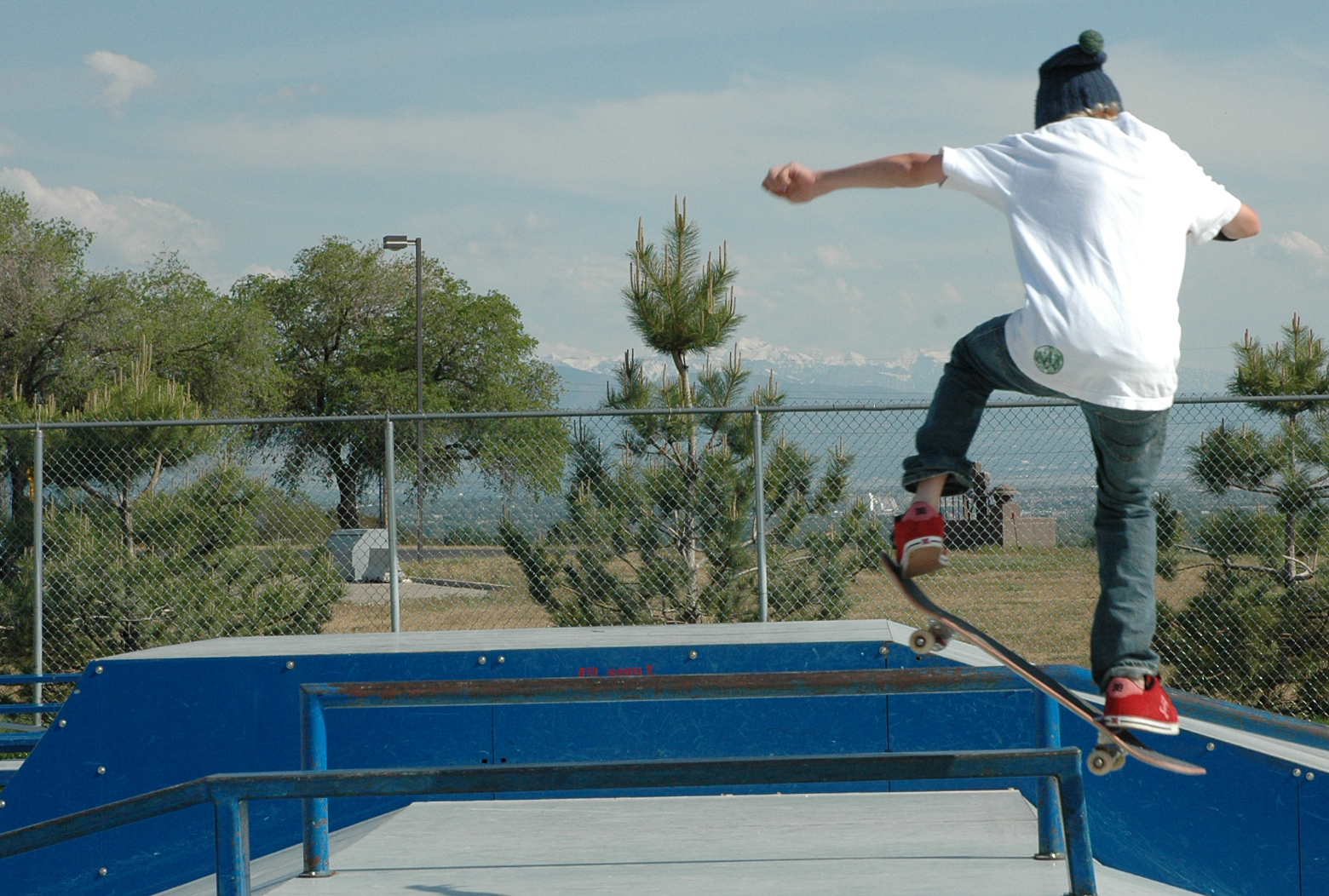 skating in air force 1