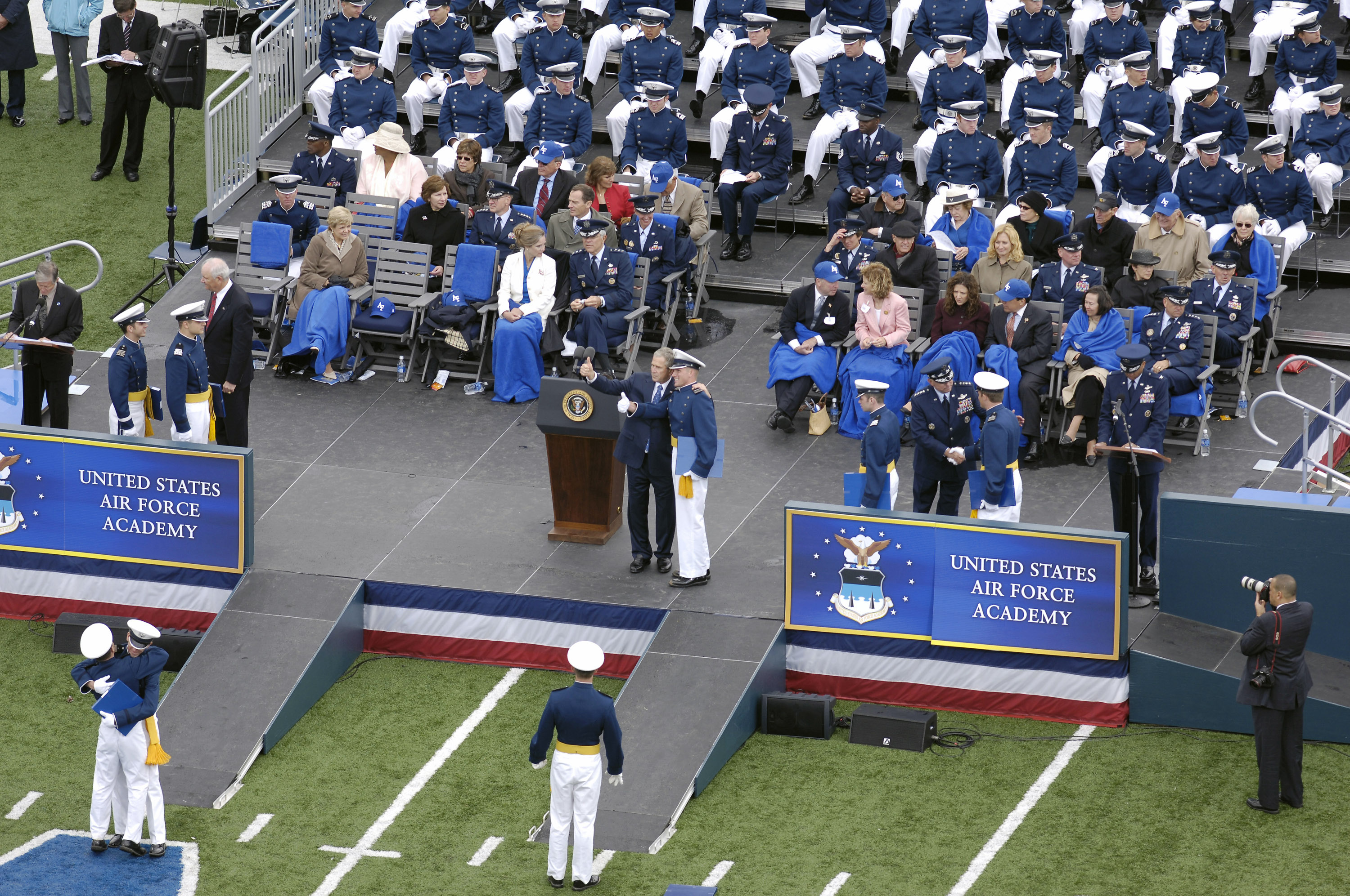President speaks at Air Force Academy graduation > Air Force > Article