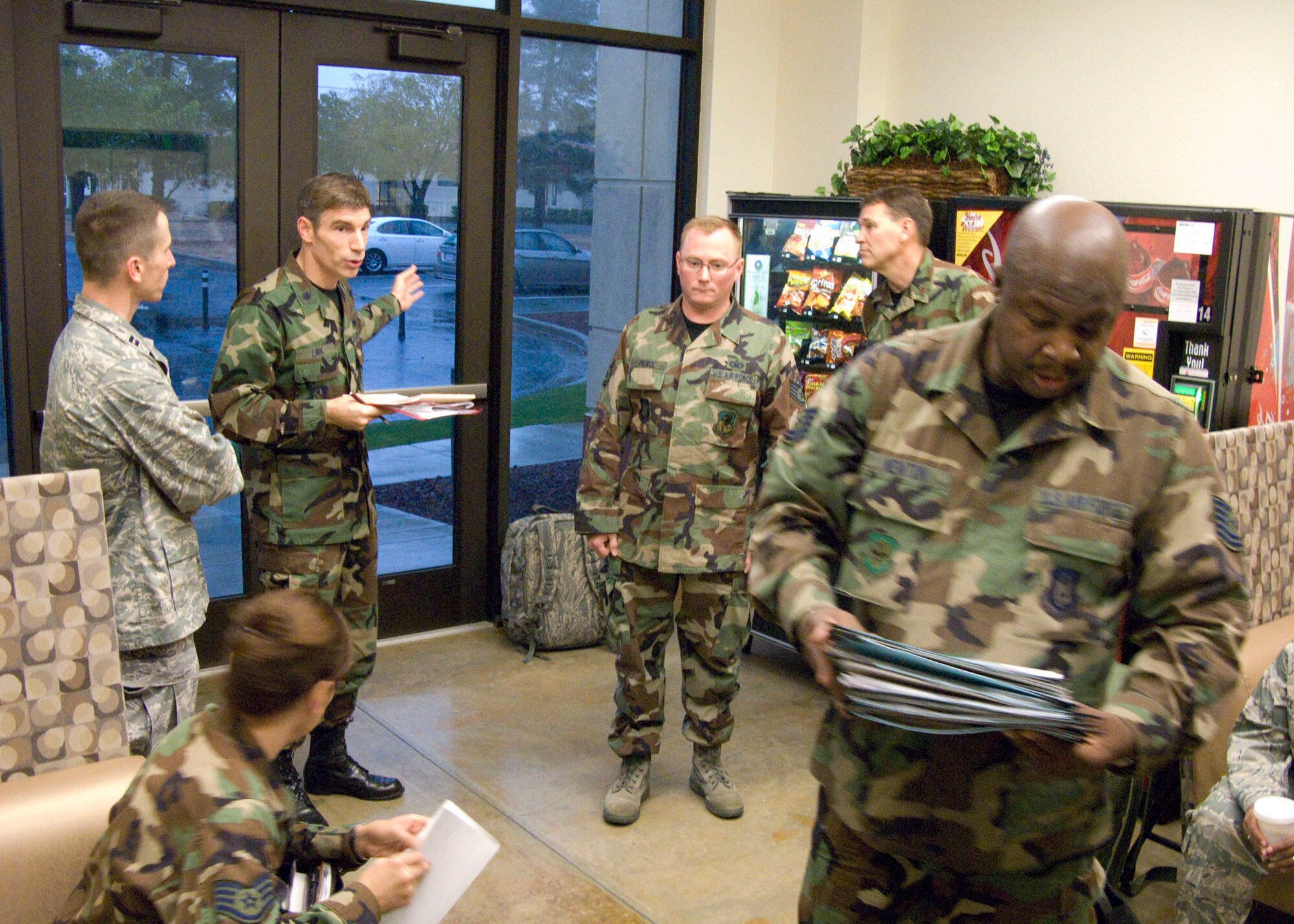349th Air Mobility Wing Mobility Exercise, Nov. 1, 2008.